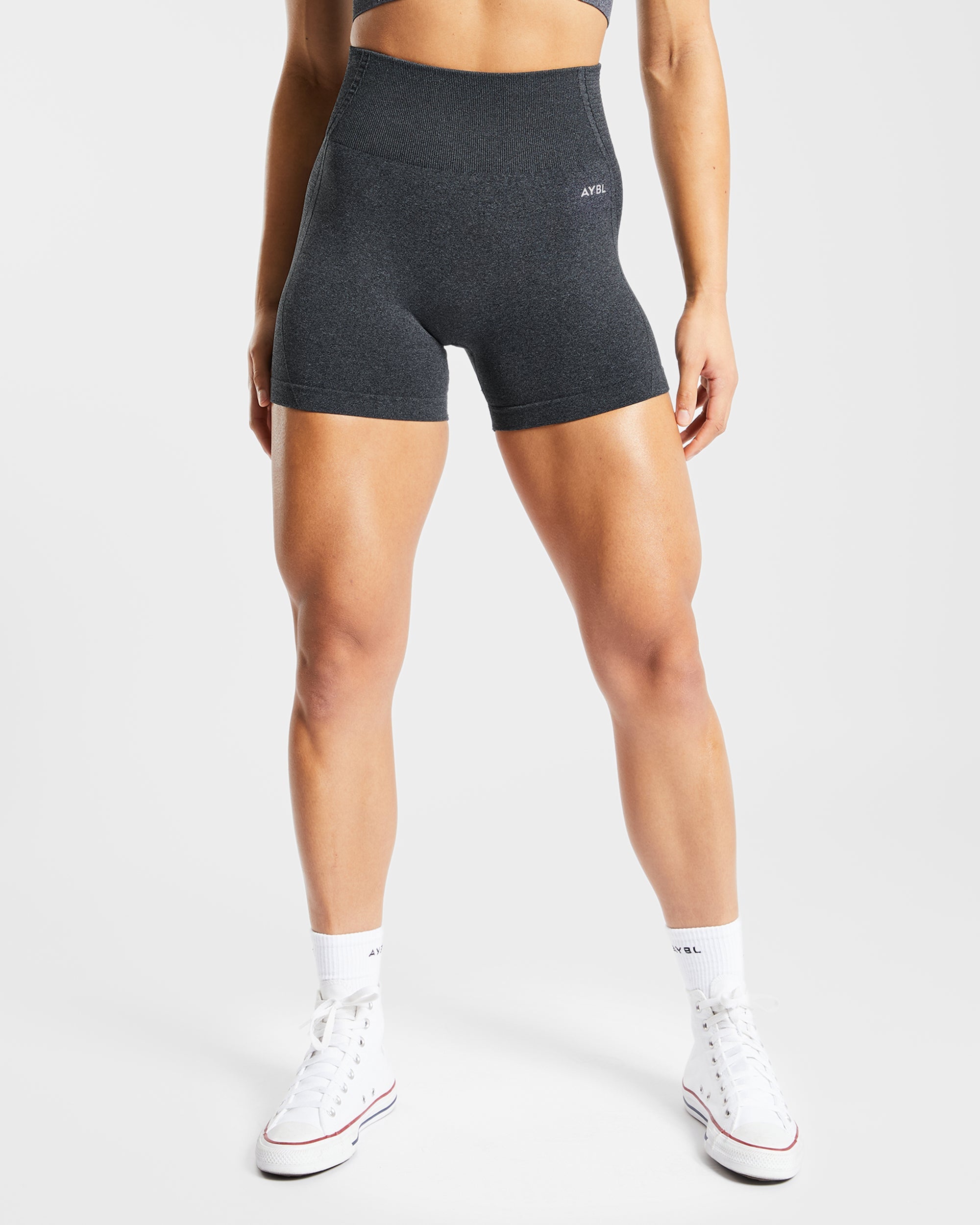 Balance V2 Nahtlose Shorts – Speckle Black