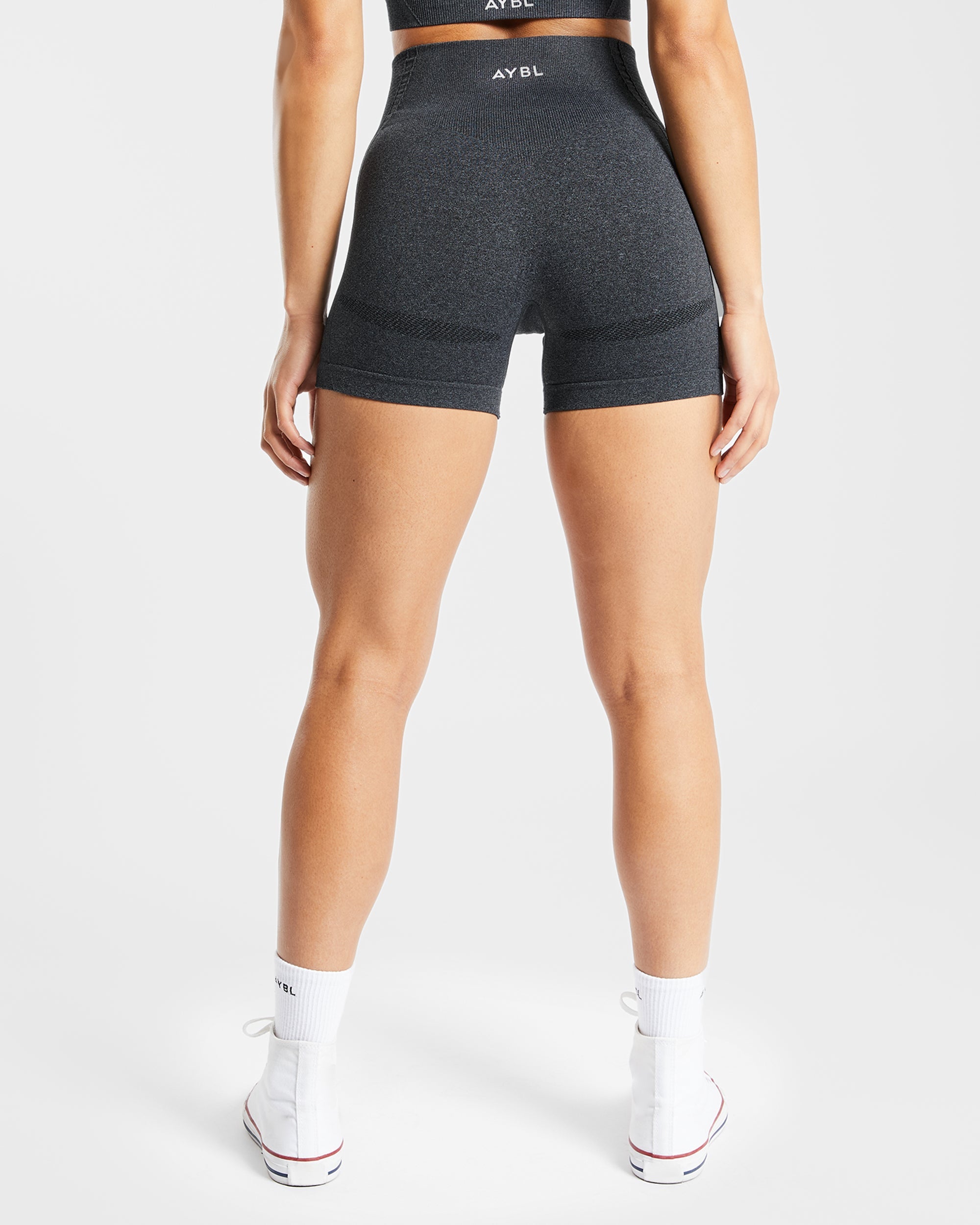 Balance V2 Nahtlose Shorts – Speckle Black