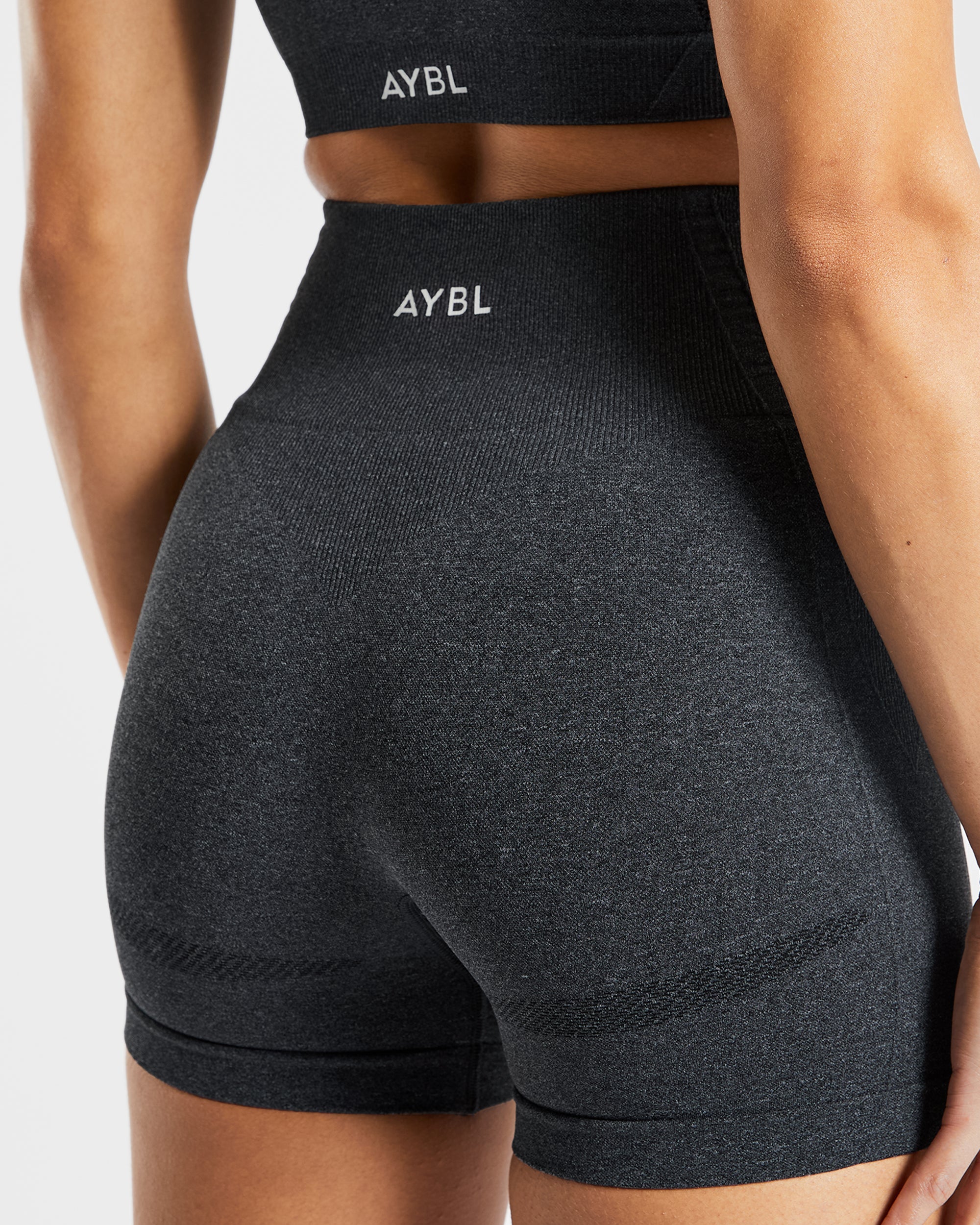 Balance V2 Seamless Shorts - Speckle Black