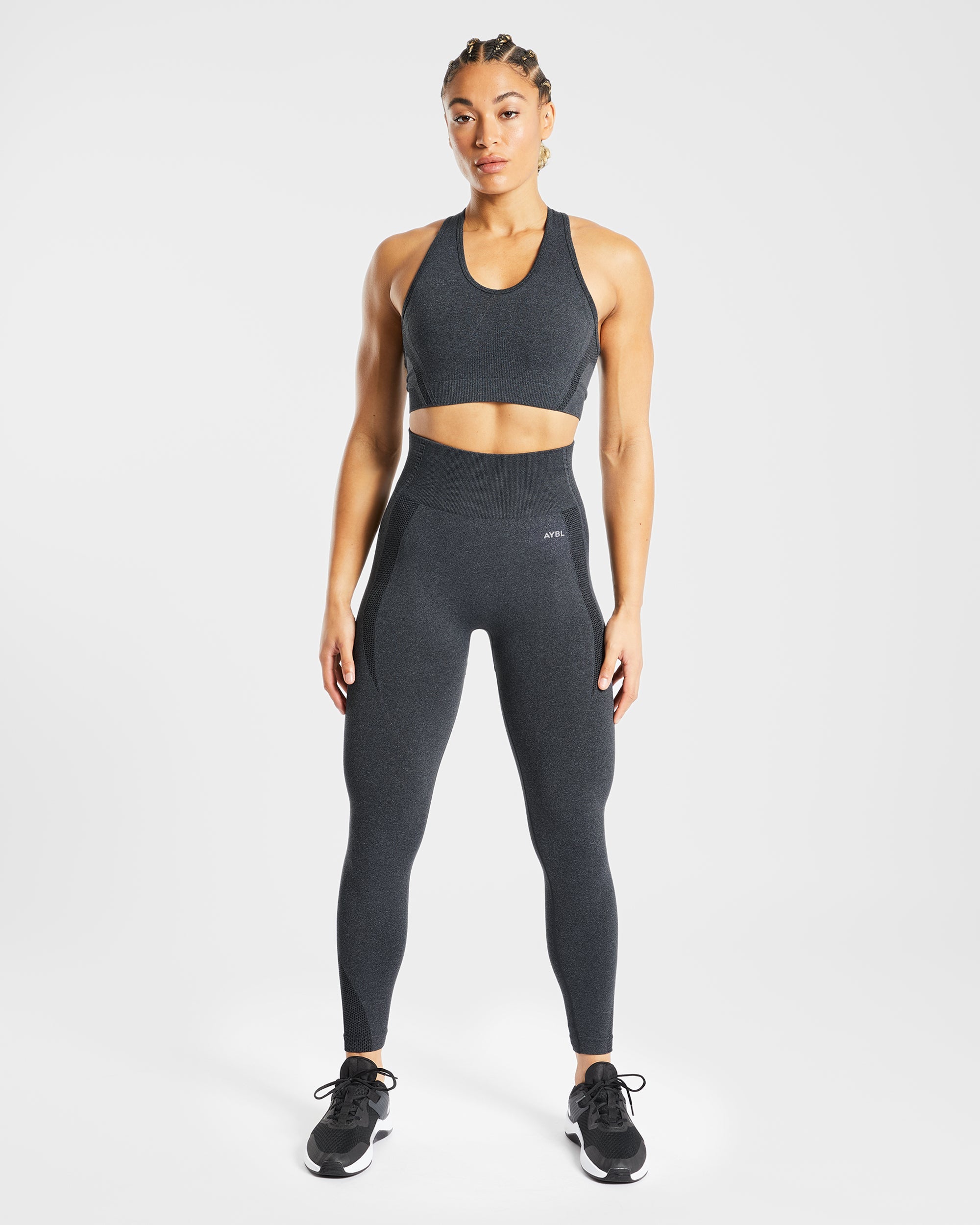 Balance V2 Nahtlose Leggings – Speckle Black