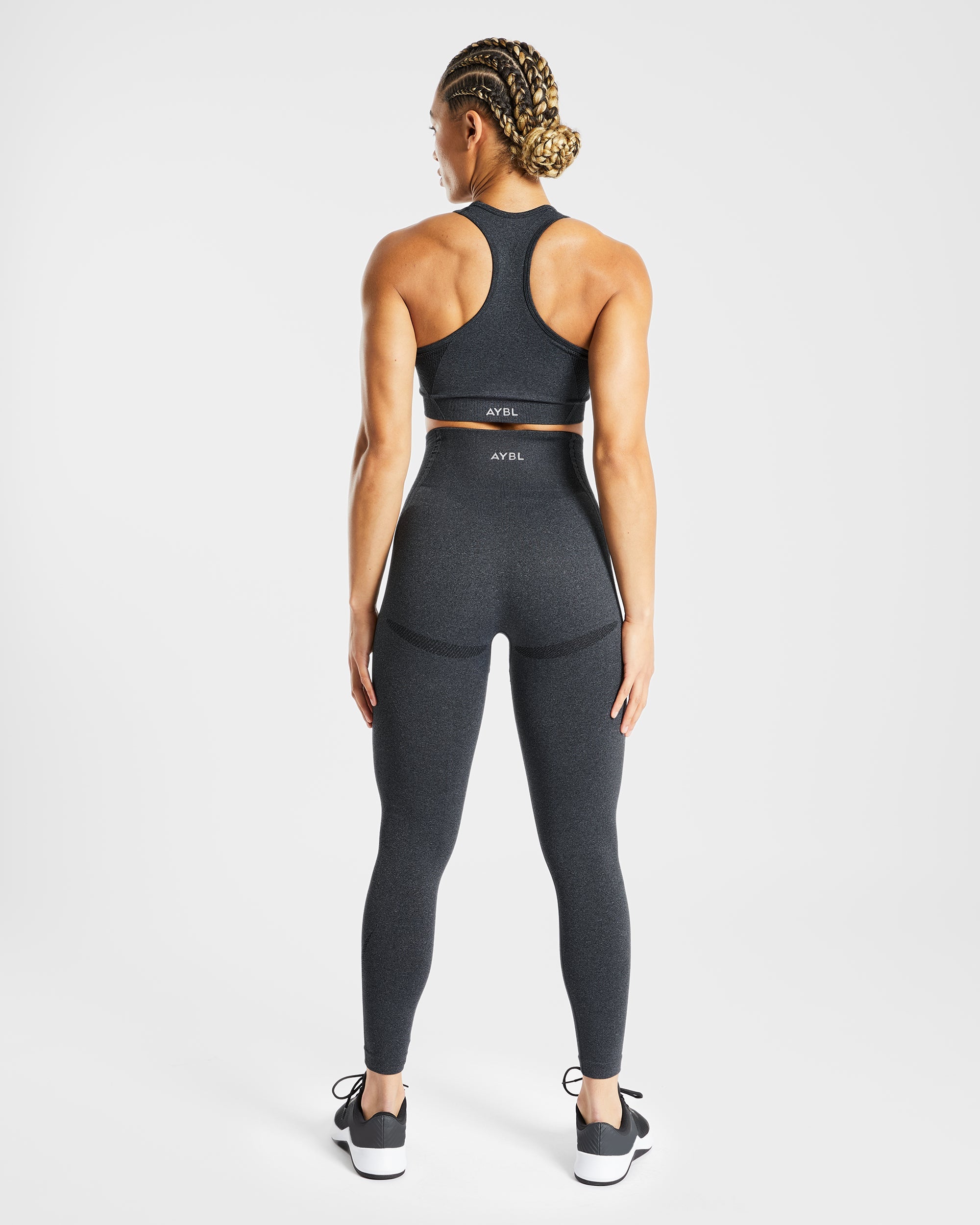 Balance V2 Nahtlose Leggings – Speckle Black