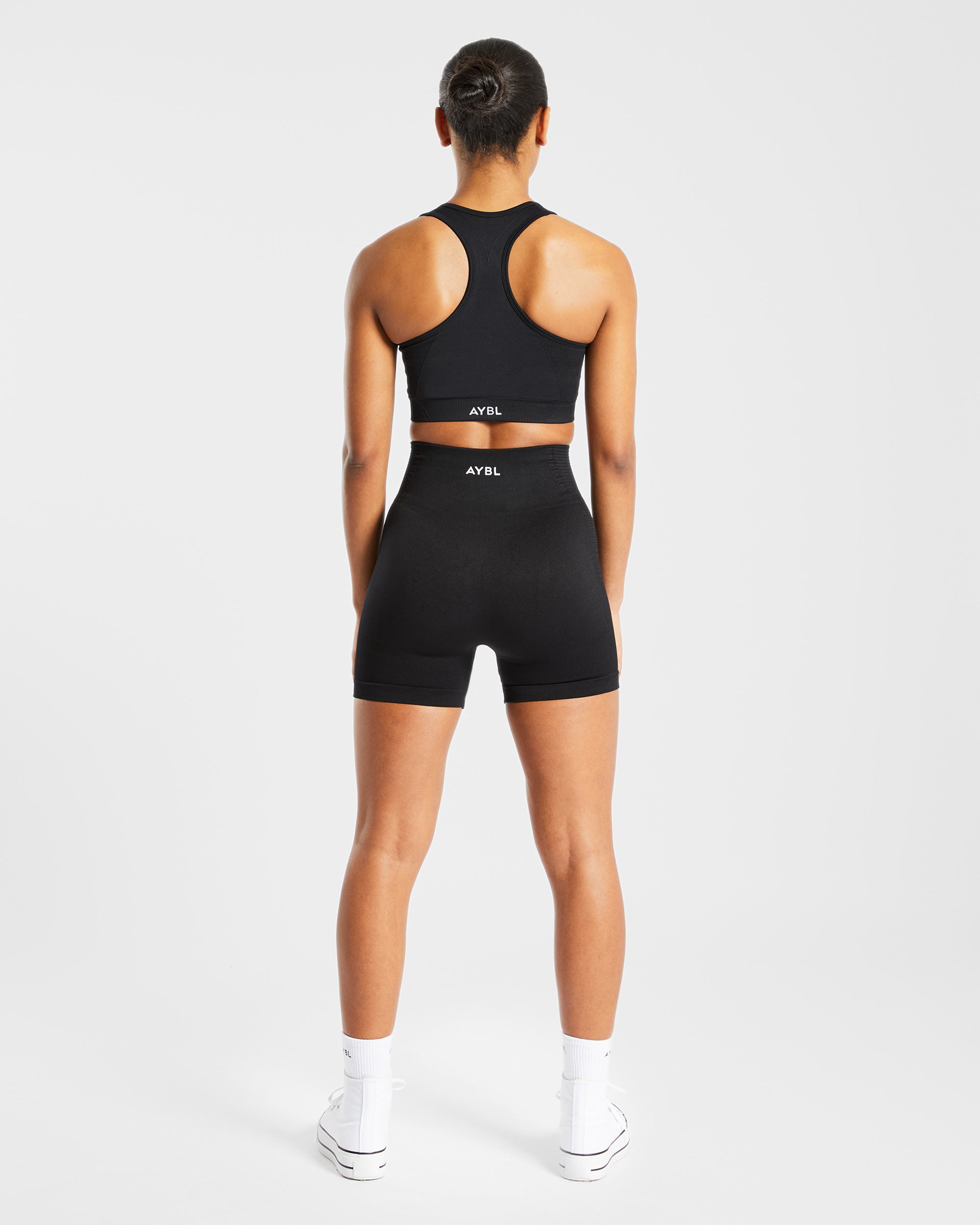 Balance V2 Nahtlose Shorts – Schwarz