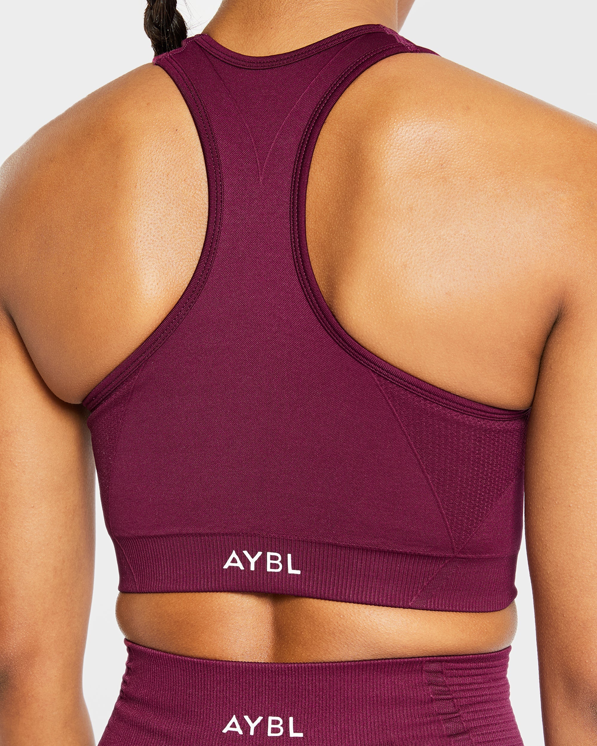 Balance V2 Seamless Sports Bra - Purple Wine