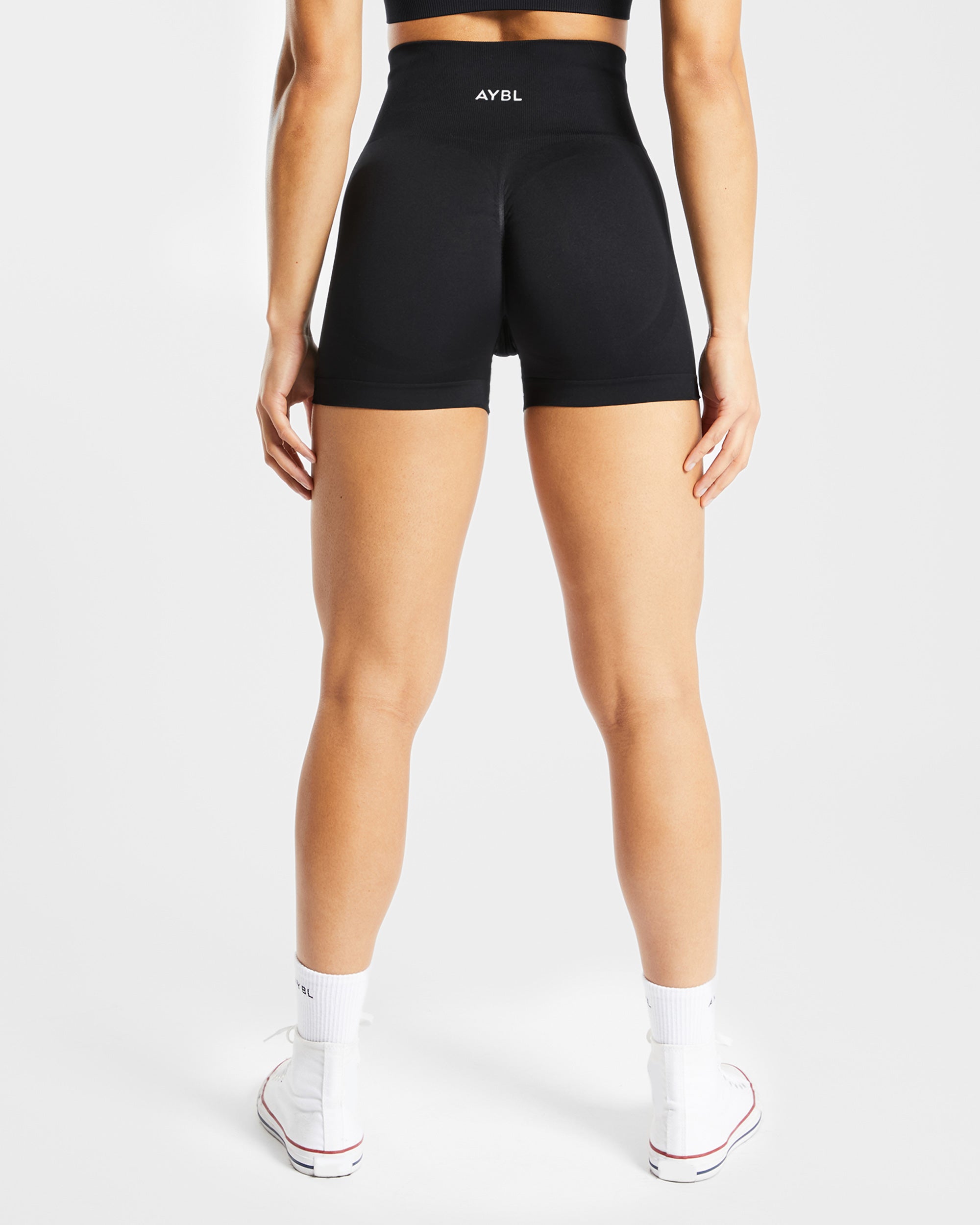 Short sans couture Empower - Noir