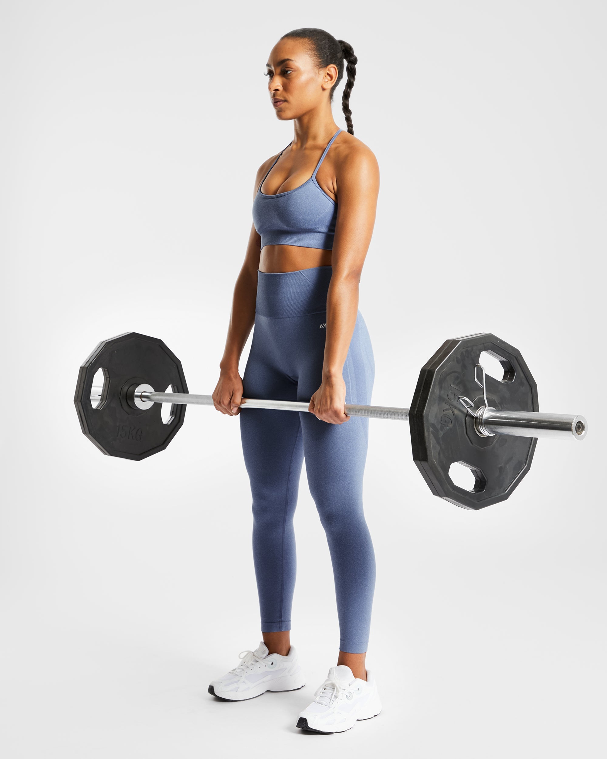 Empower Seamless Leggings - Blue Marl