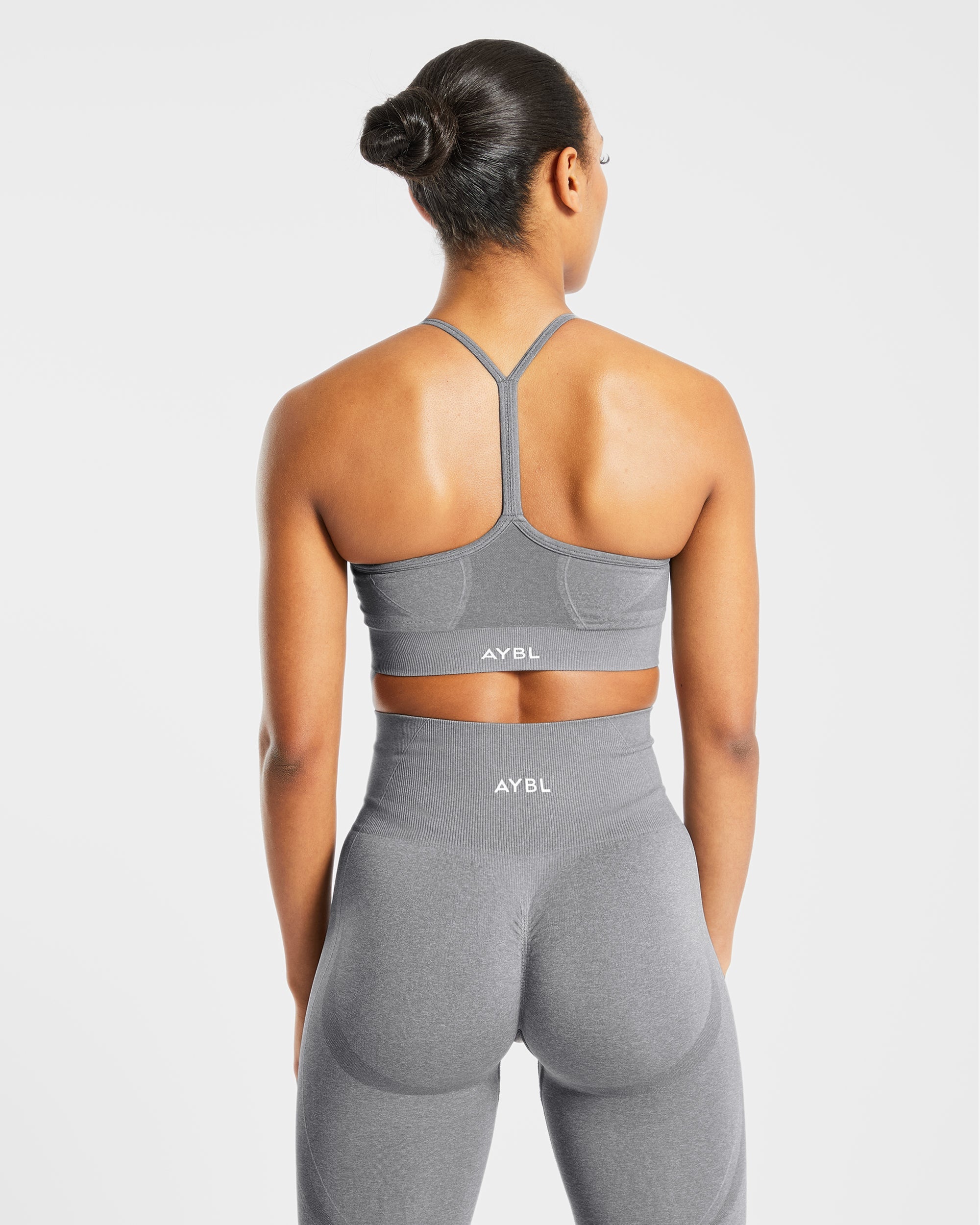 Soutien-gorge de sport sans couture Empower - Gris Chiné