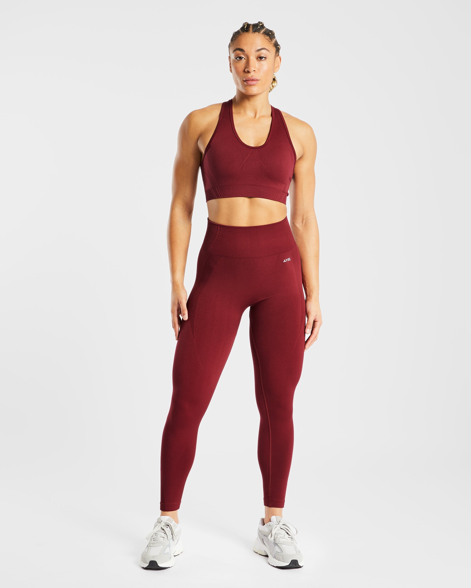 Soutien-gorge de sport sans couture Balance V2 - Rouge Rumba