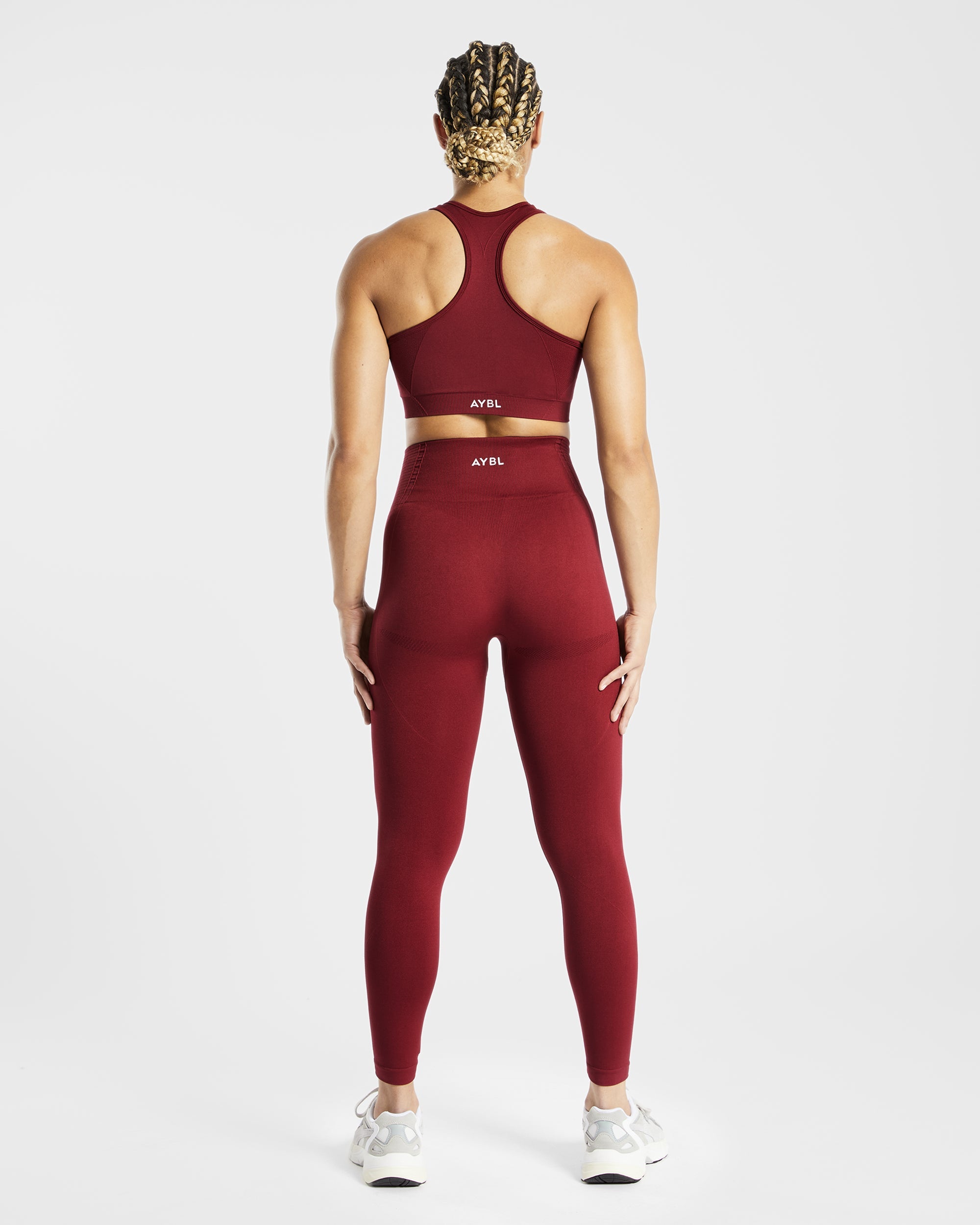 Soutien-gorge de sport sans couture Balance V2 - Rouge Rumba