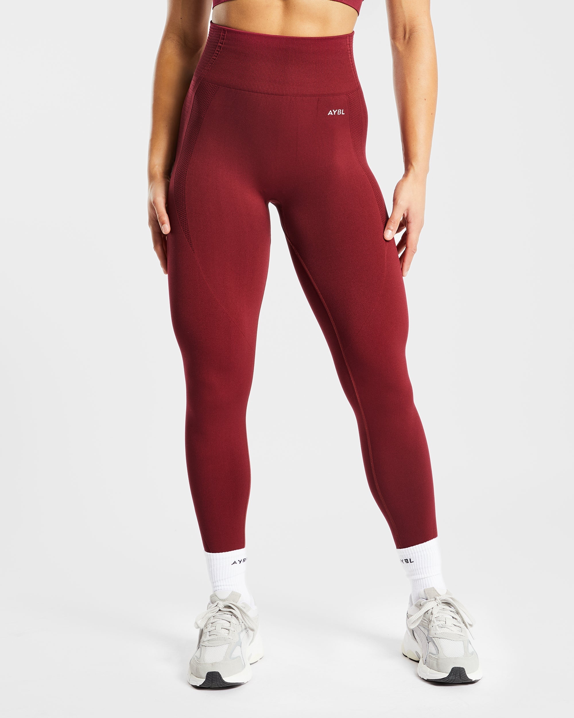 Balance V2 Nahtlose Leggings – Rumba-Rot