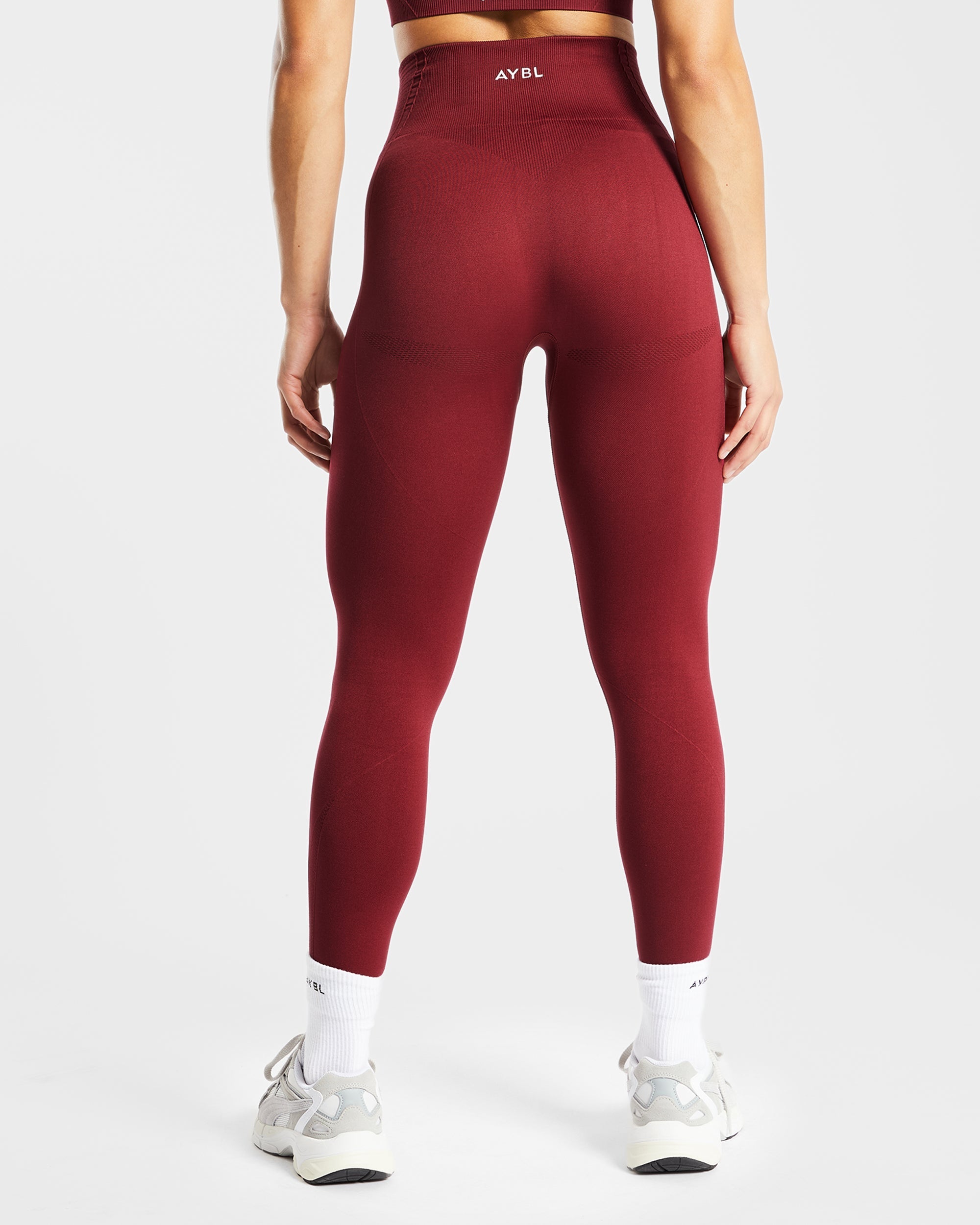 Legging sans couture Balance V2 - Rouge Rumba