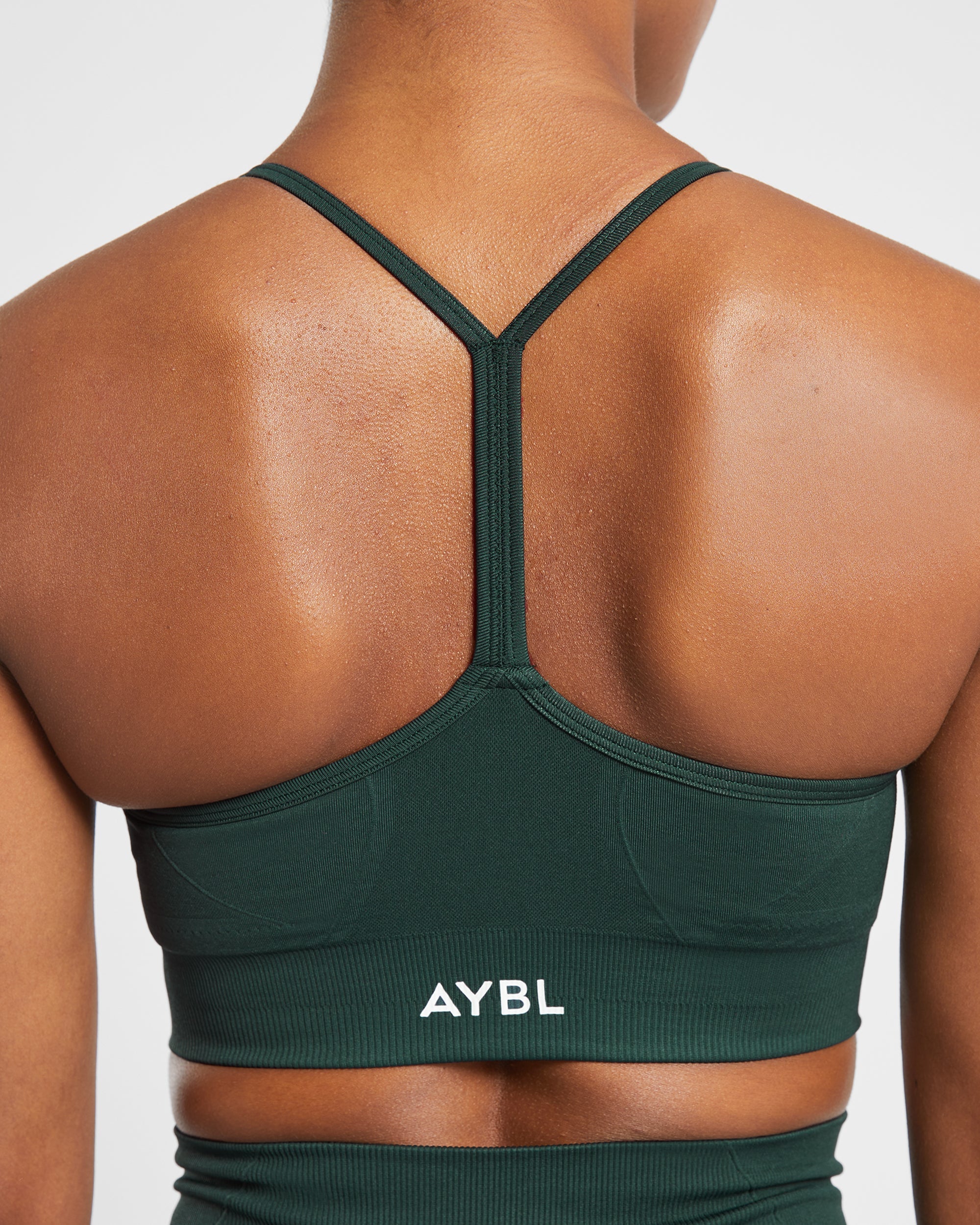 Soutien-gorge de sport sans couture Empower - Vert foncé