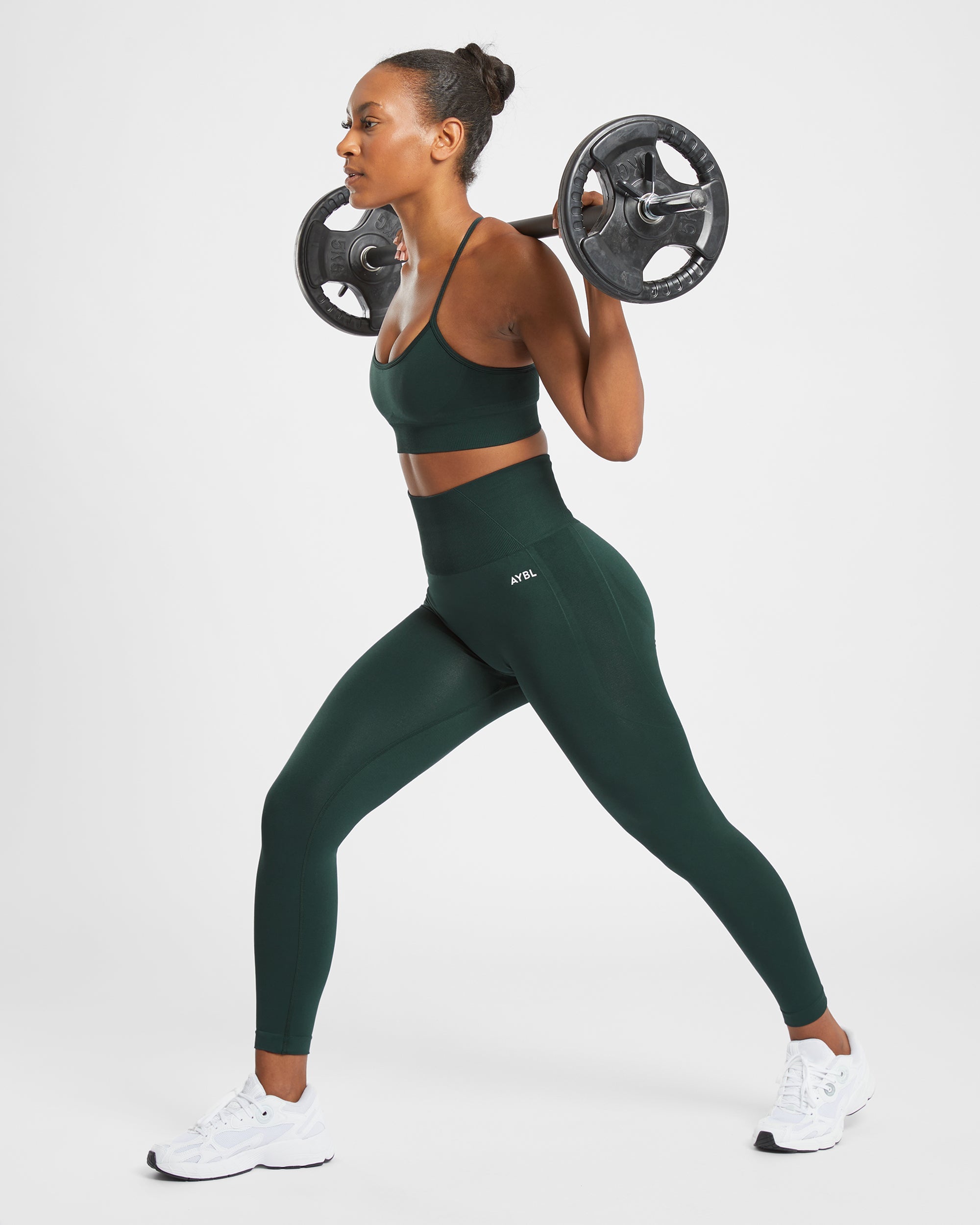 Legging sans couture Empower - Vert foncé