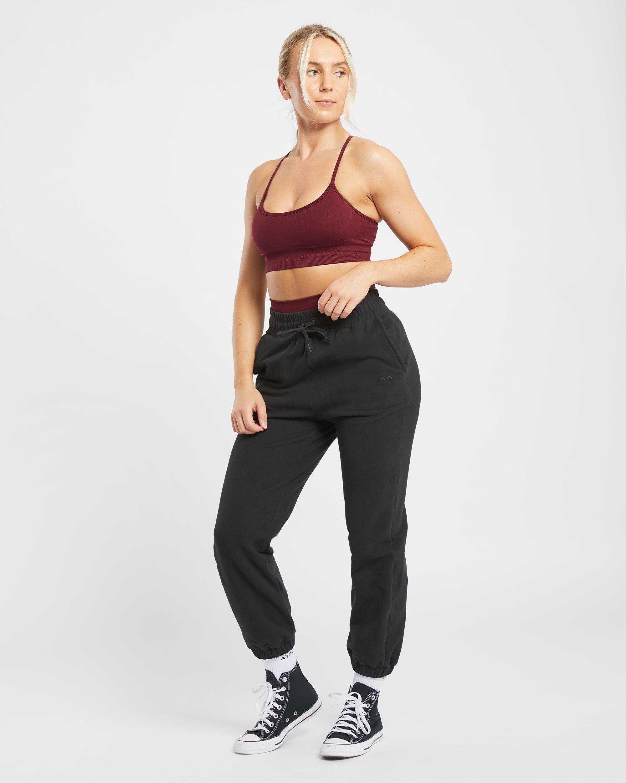 Soutien-gorge de sport sans couture Empower - Vin rouge