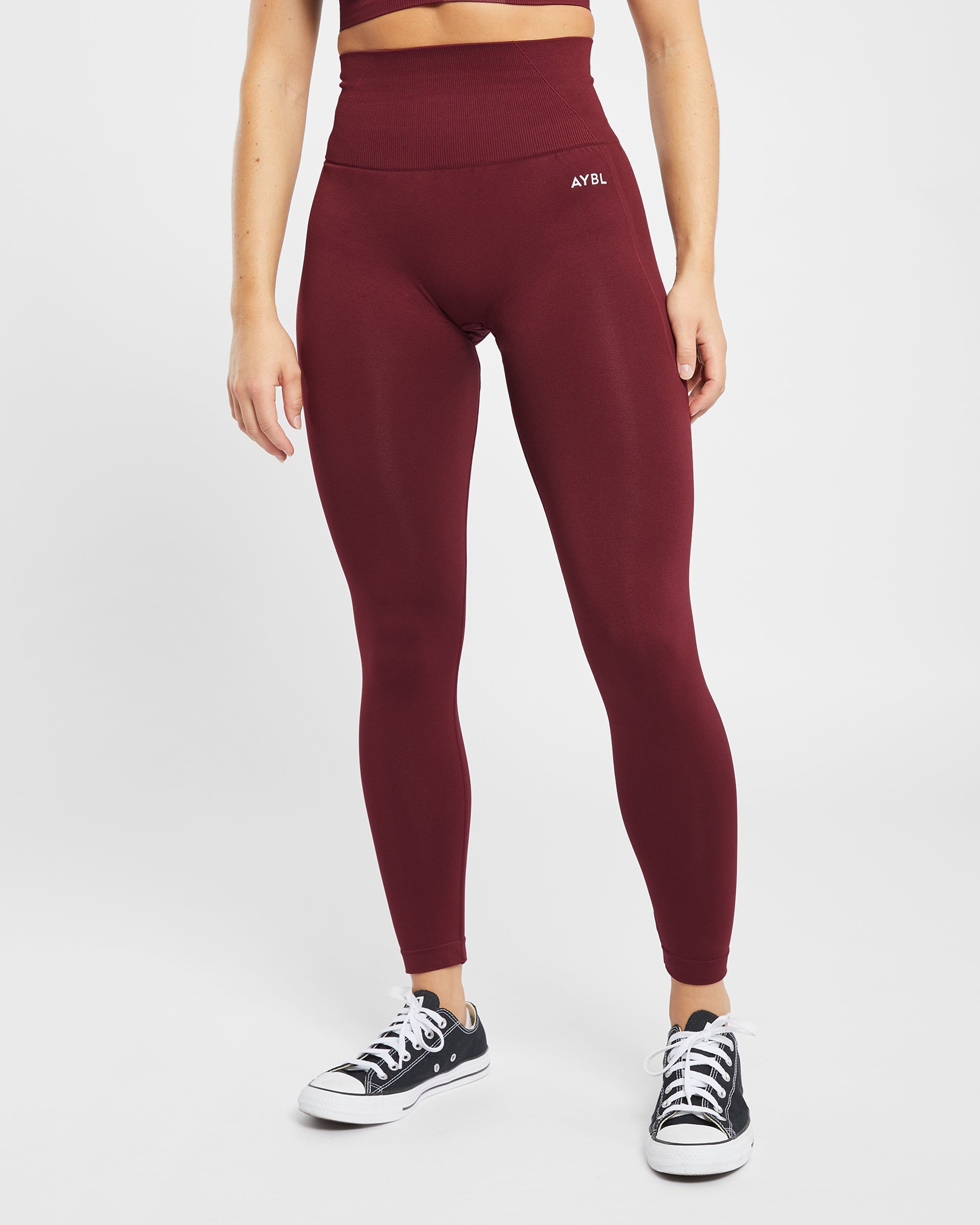 Legging sans couture Empower - Vin rouge