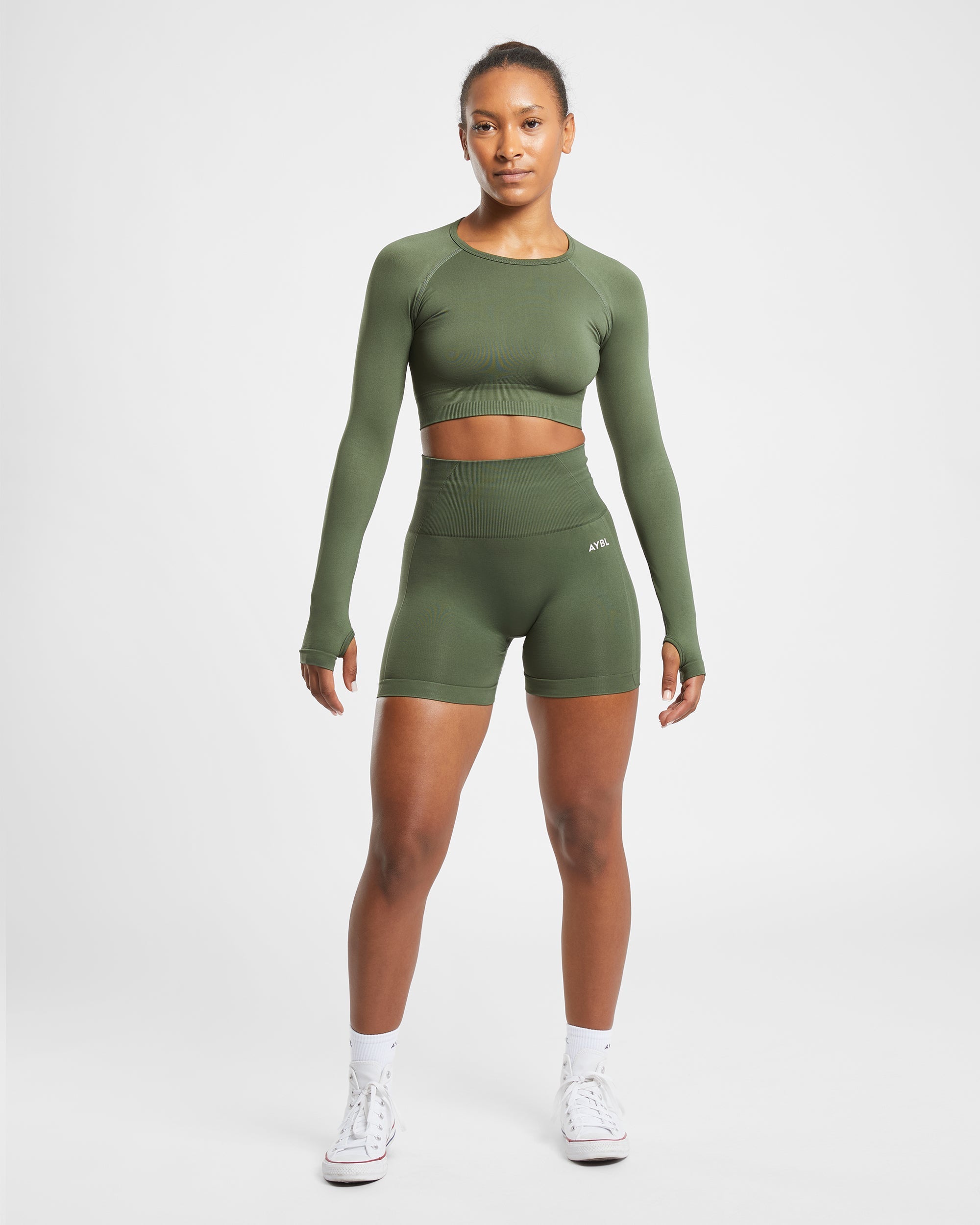 Short Empower Seamless - Vert Kaki