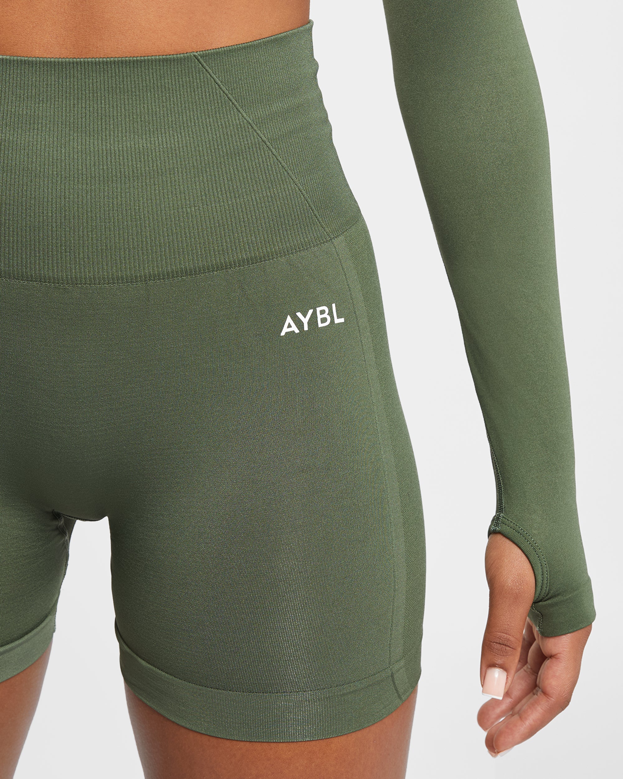 Short Empower Seamless - Vert Kaki