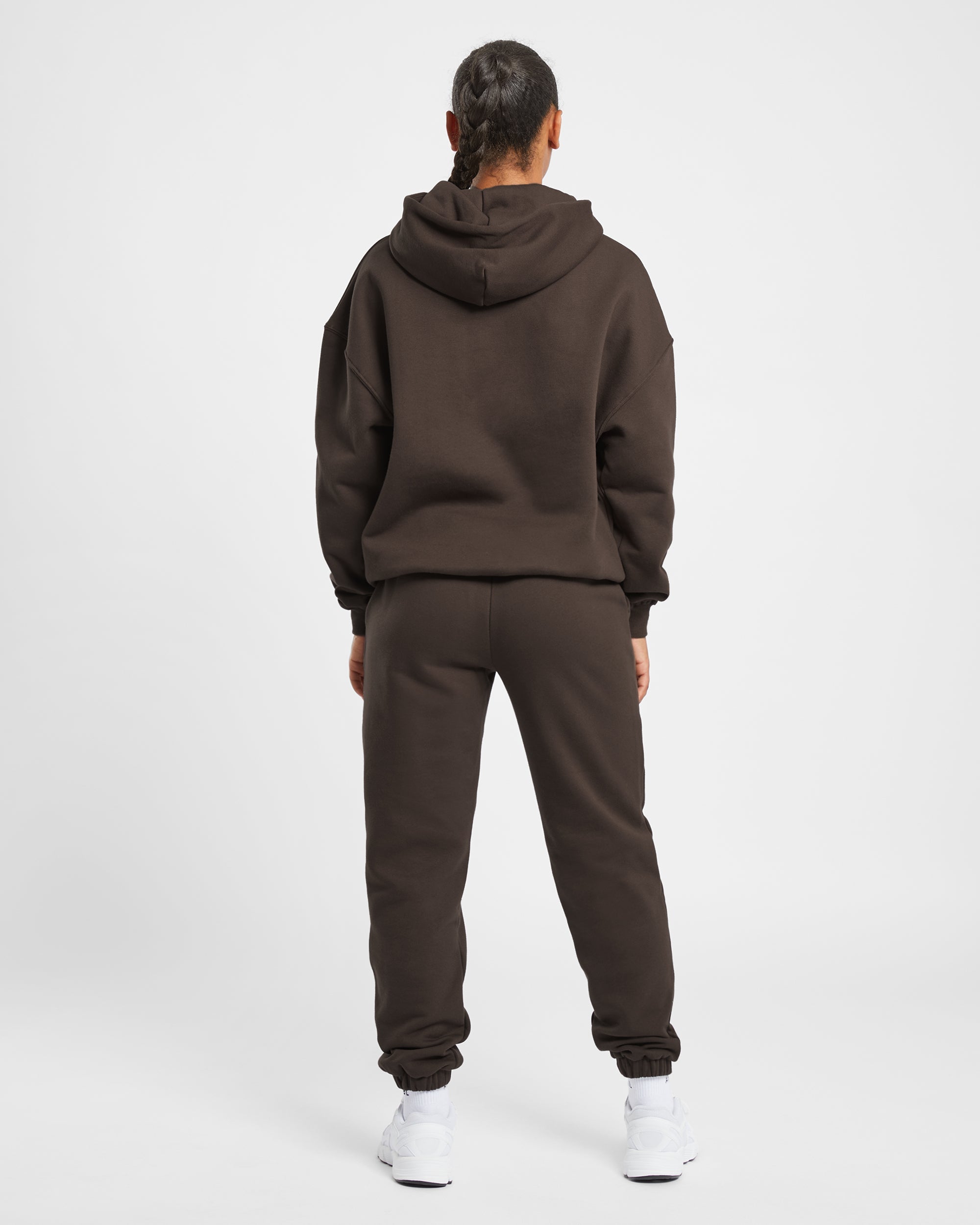 Premium Oversized Hoodie - Coffee Brown