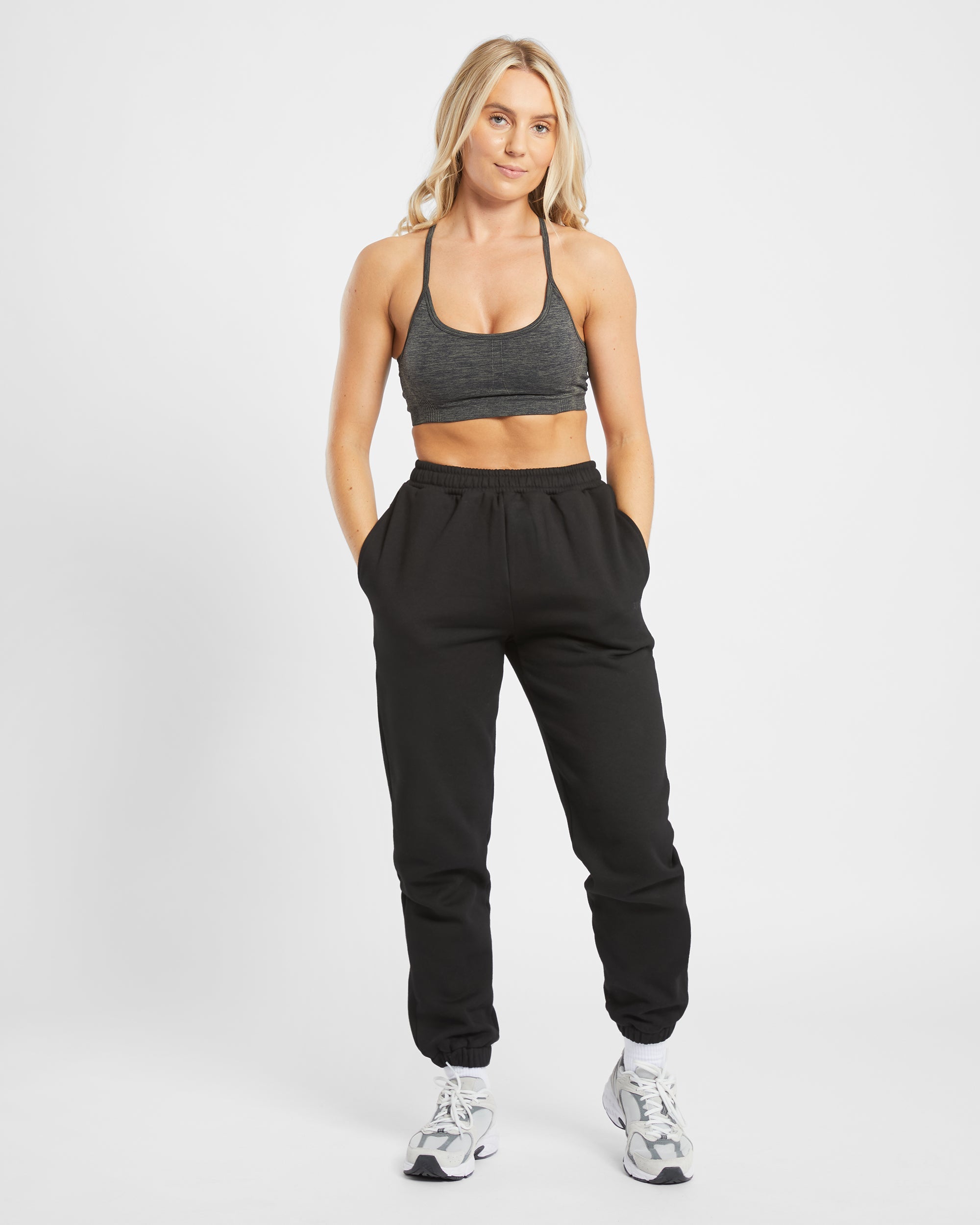 Pantalon de jogging oversize Premium - Noir