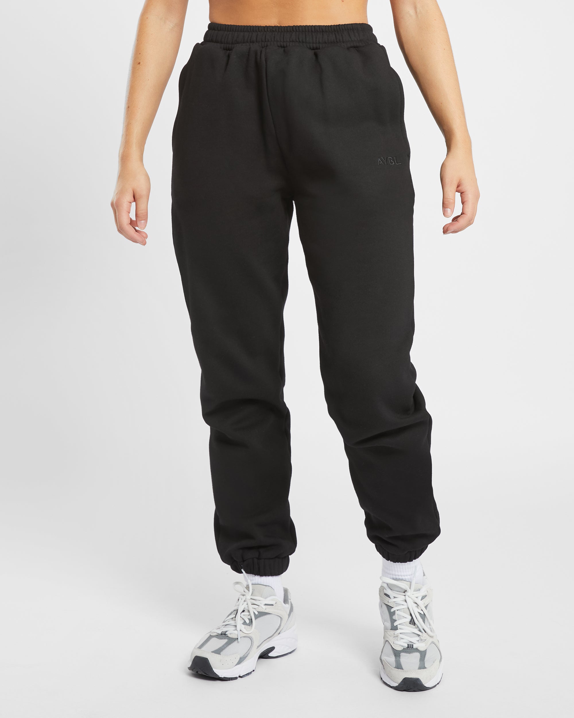 Pantalon de jogging oversize Premium - Noir