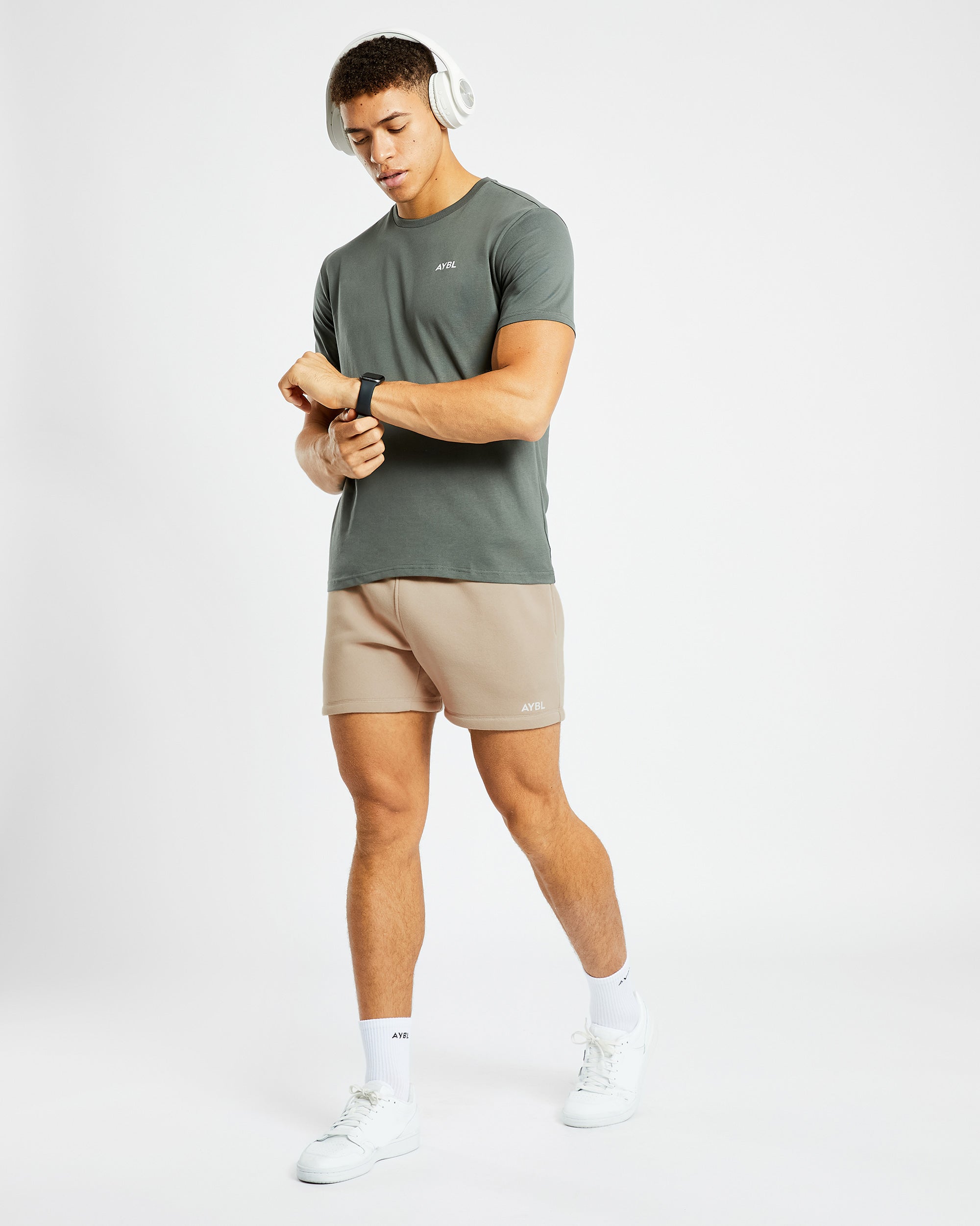 Essential T Shirt - Muted Green