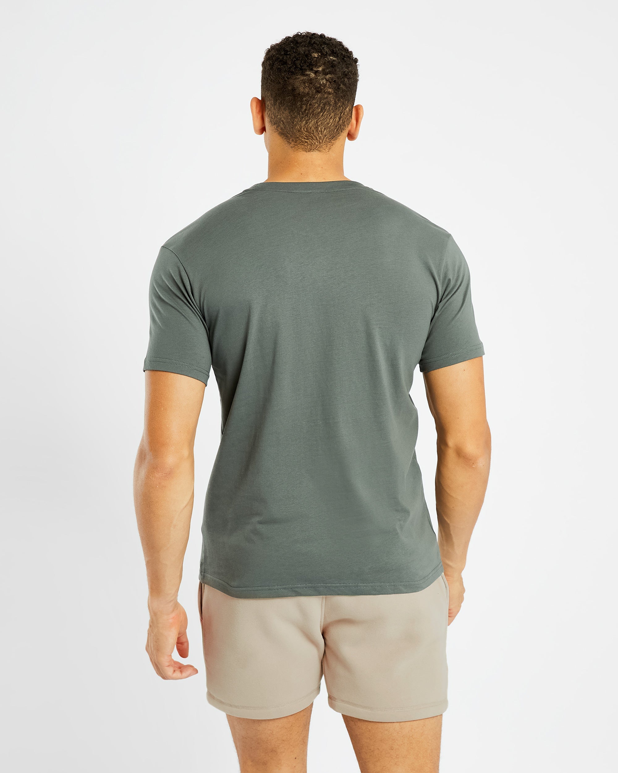 T shirt essentiel - Vert sourd