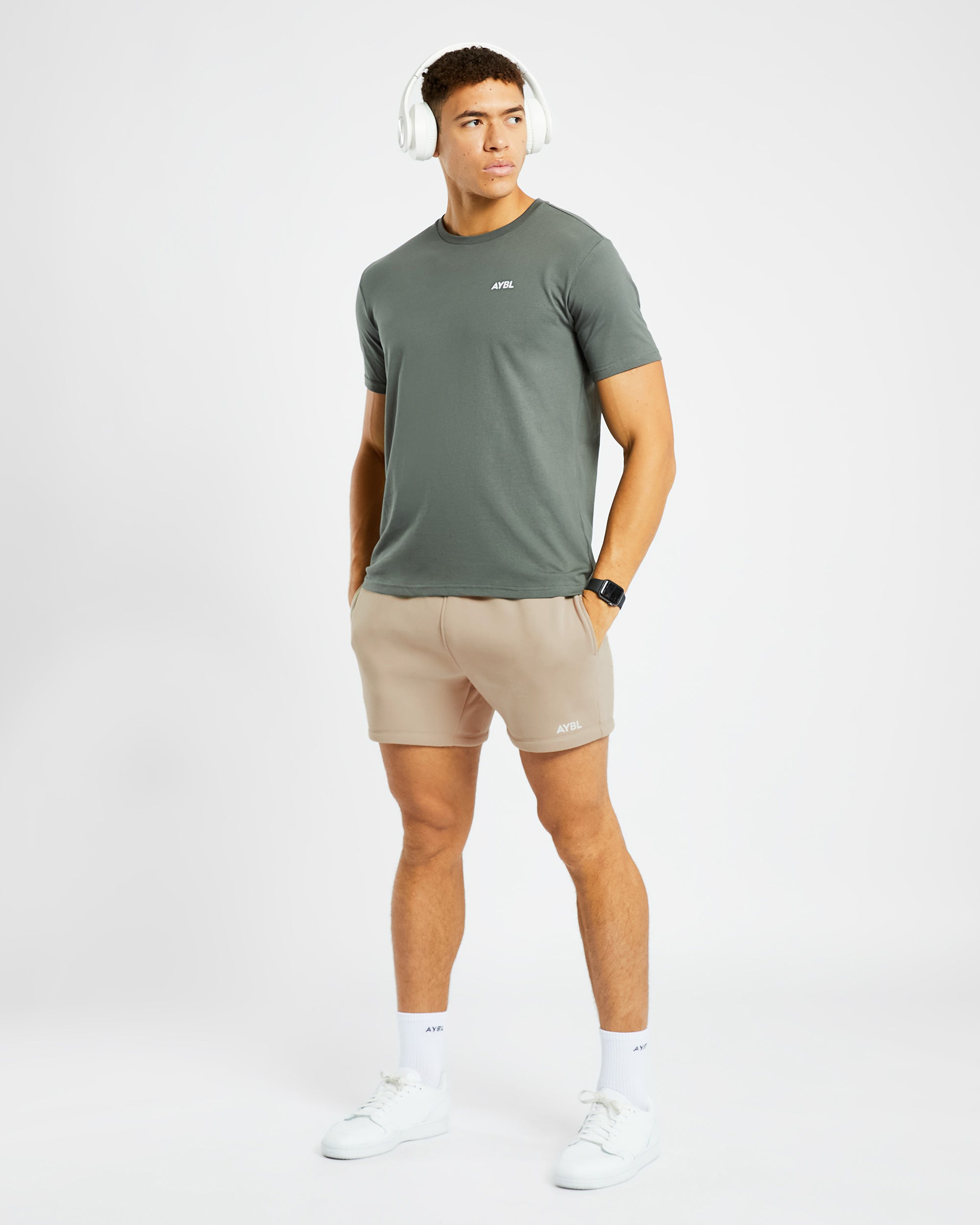 Essential T Shirt - Muted Green