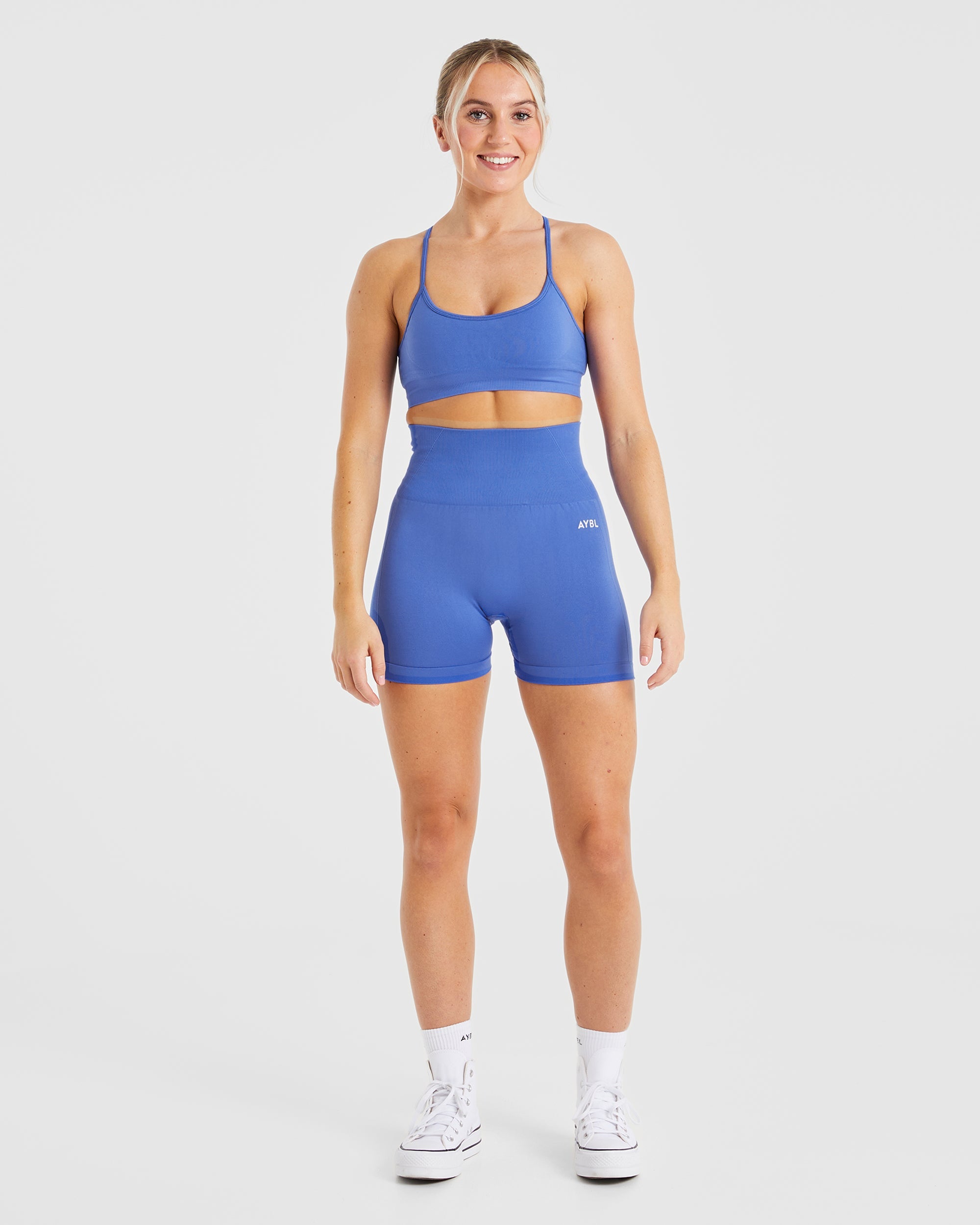 Soutien-gorge de sport sans couture Empower - Cobalt