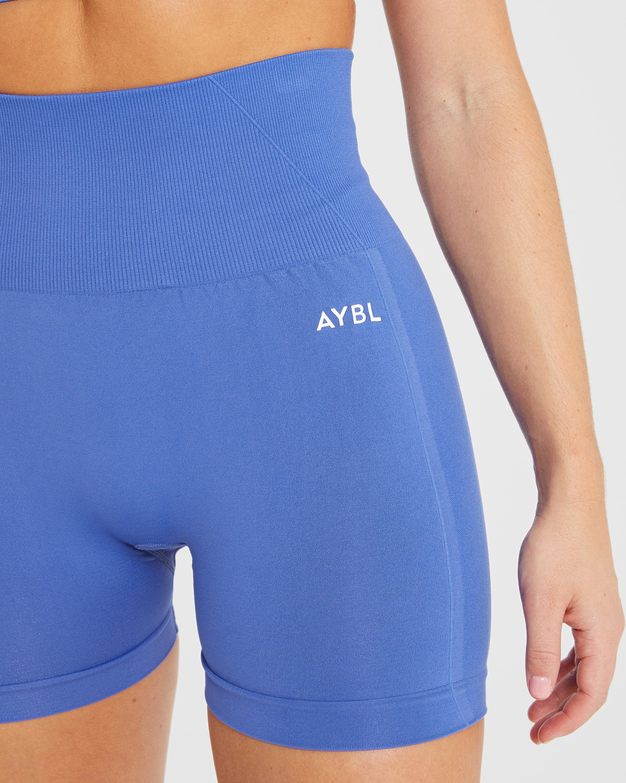 Empower Seamless Shorts - Cobalt