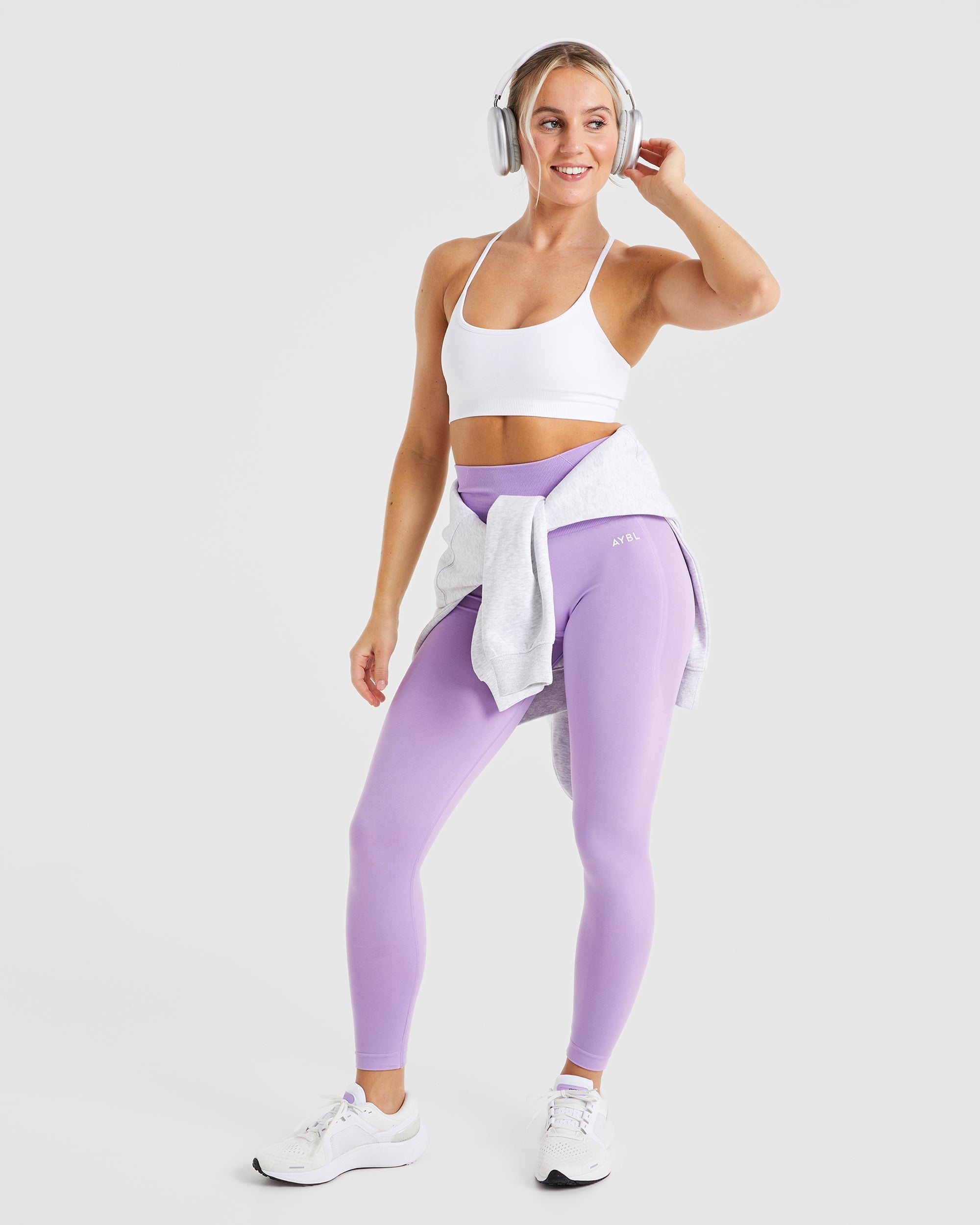 Soutien-gorge de sport sans couture Empower - Blanc