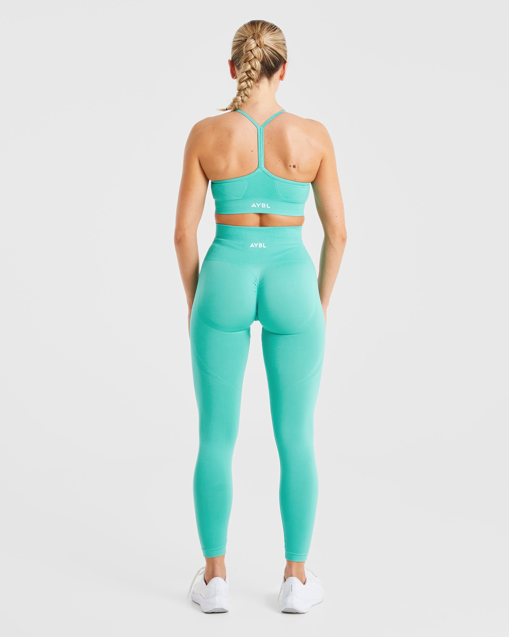 Empower Nahtloser Sport-BH – Jadegrün