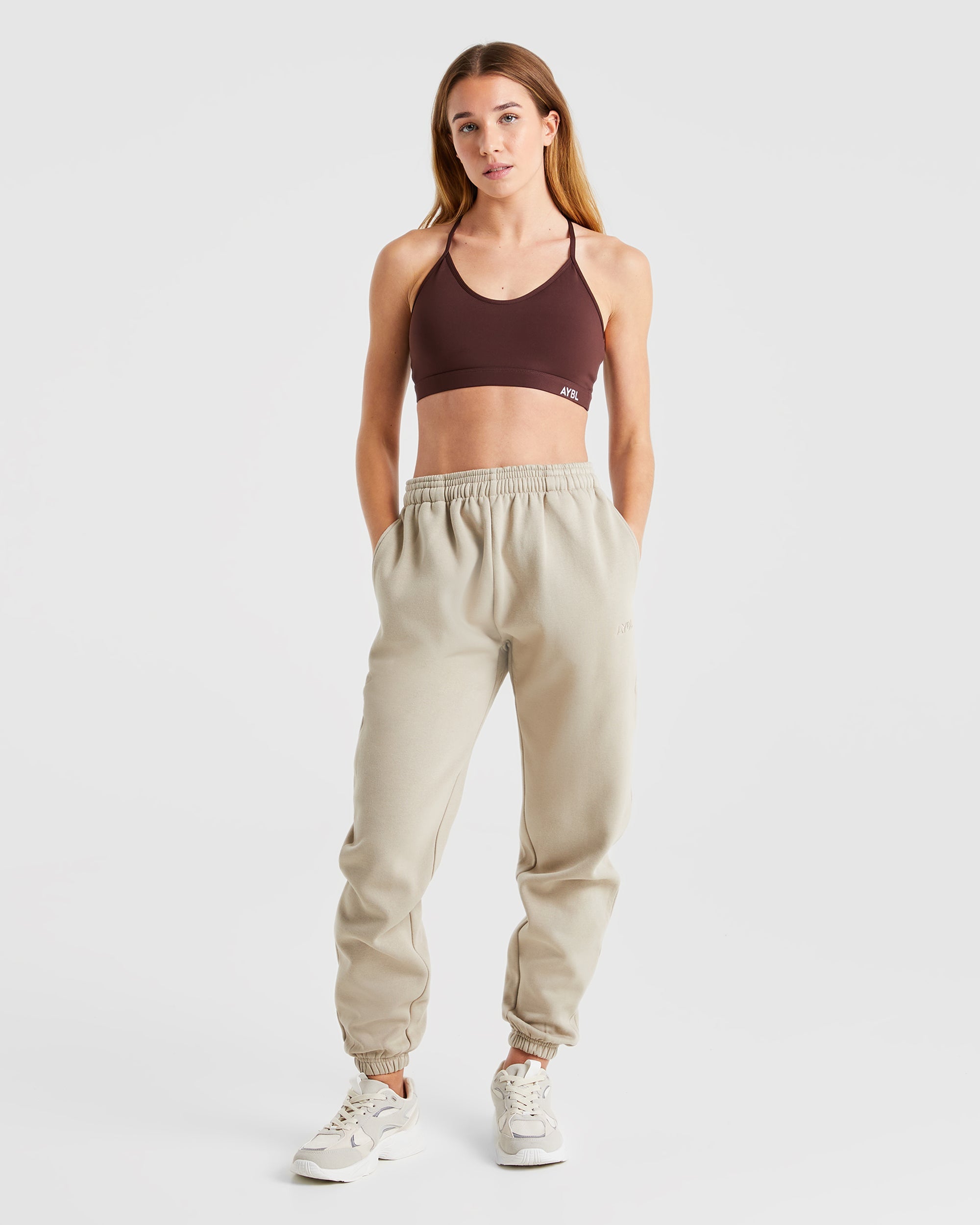 Pantalon de jogging oversize Premium - Sable