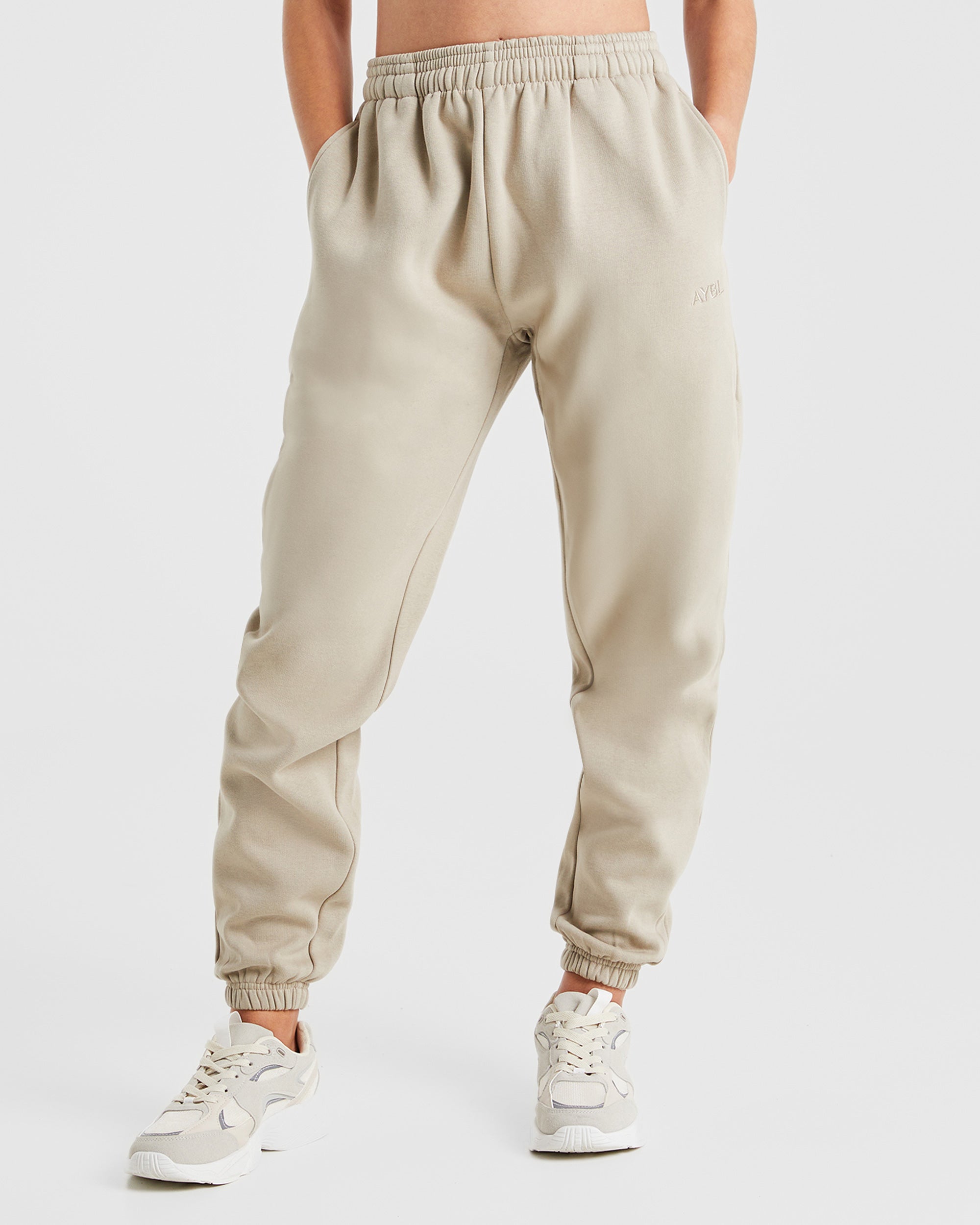 Pantalon de jogging oversize Premium - Sable