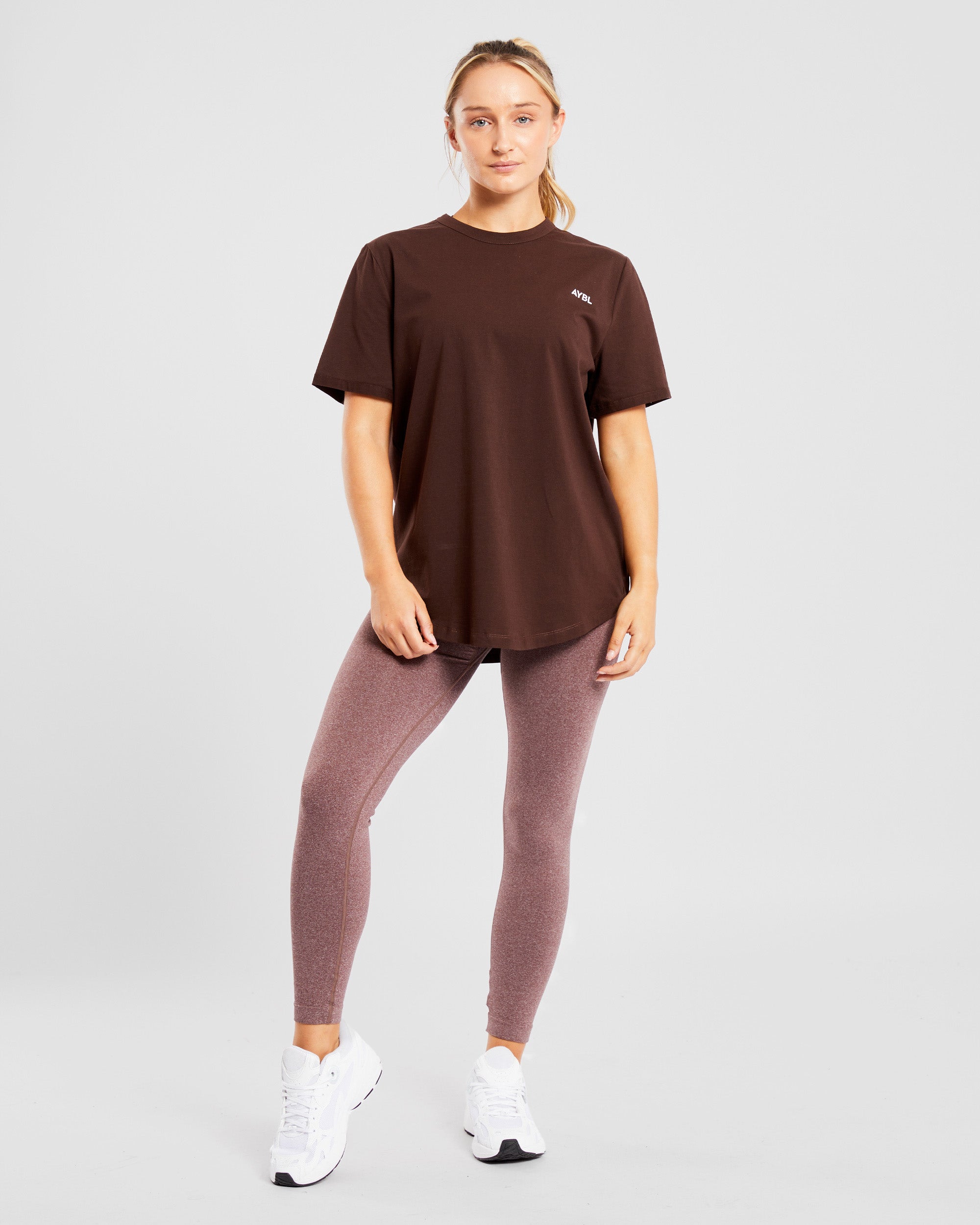 Everyday Relaxed T Shirt - Brown