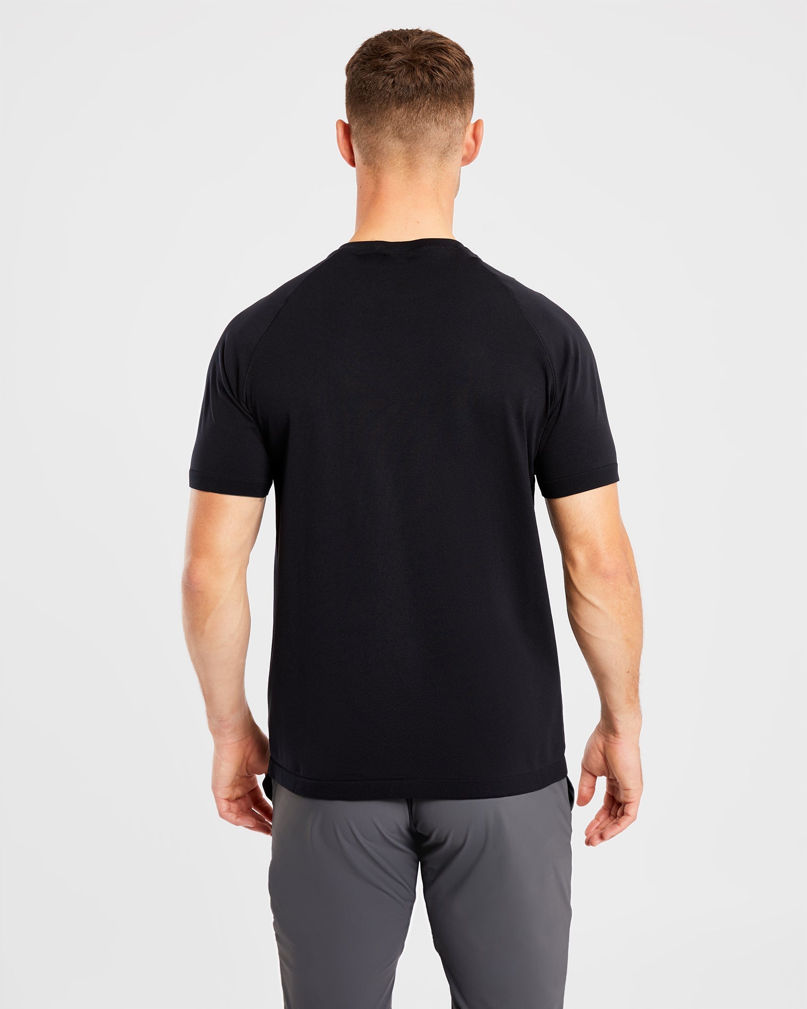 T shirt sans couture Ascend - Noir