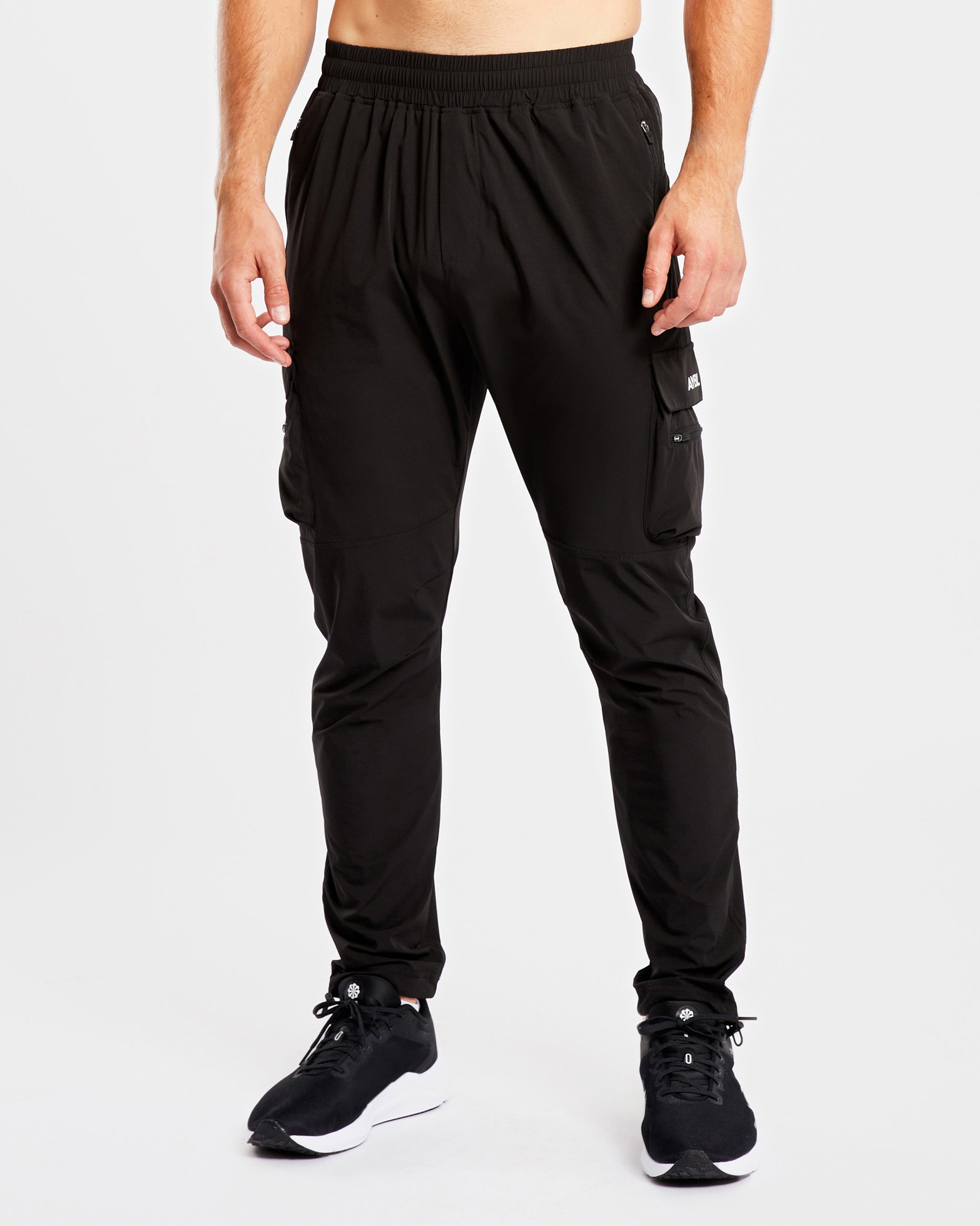 Sport-Cargohose – Schwarz