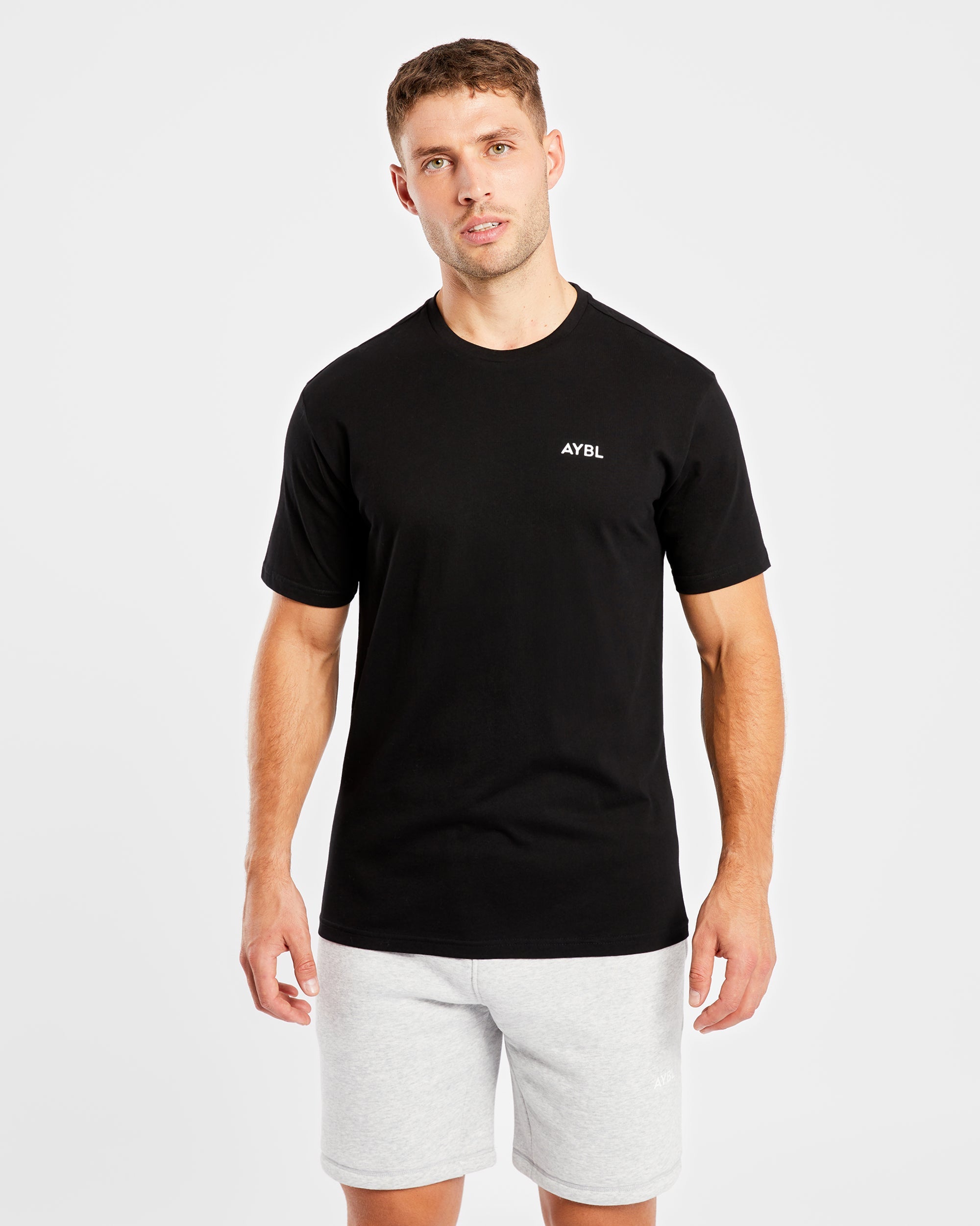 Essential-T-Shirt – Schwarz