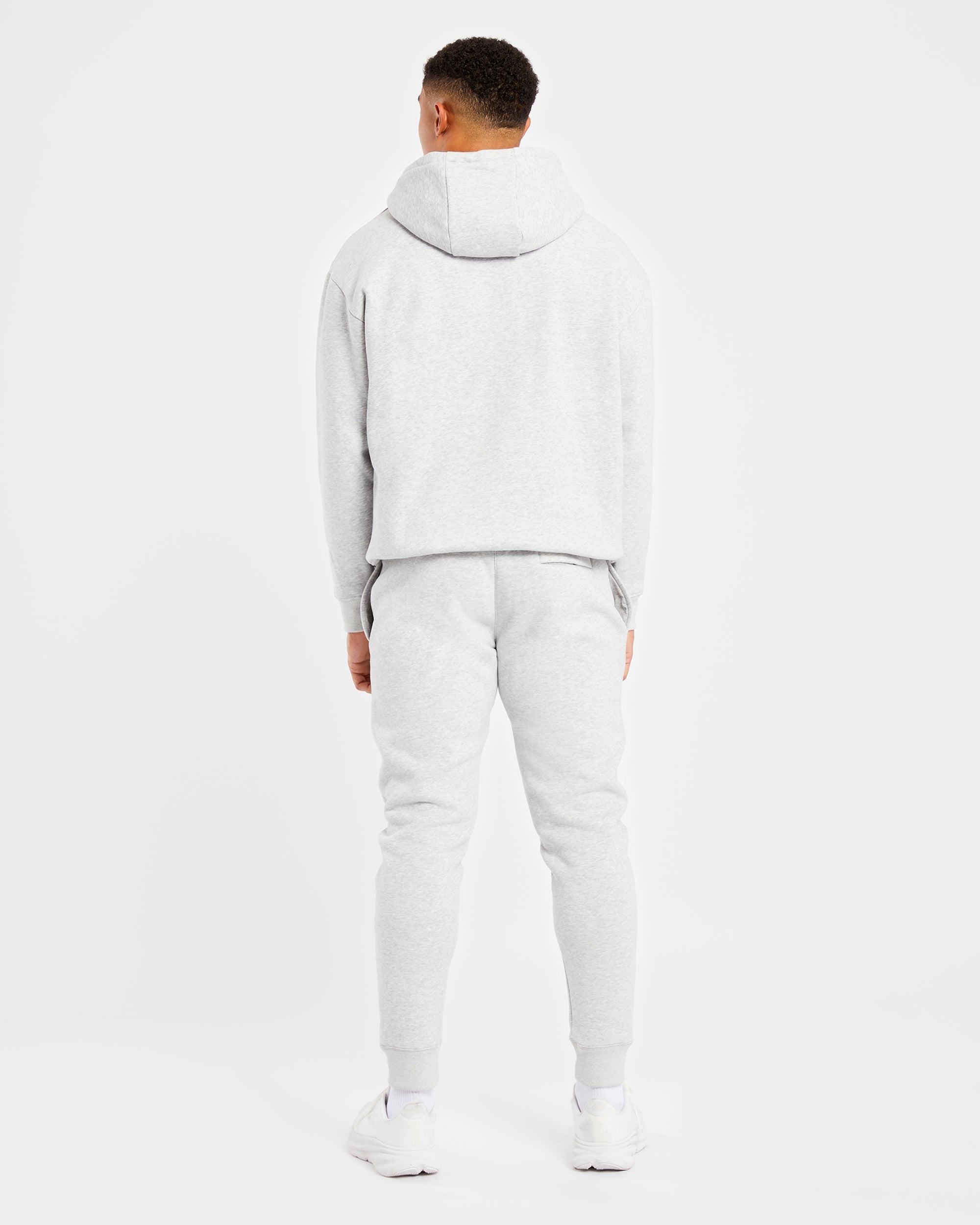 Essential Hoodie – Grau meliert