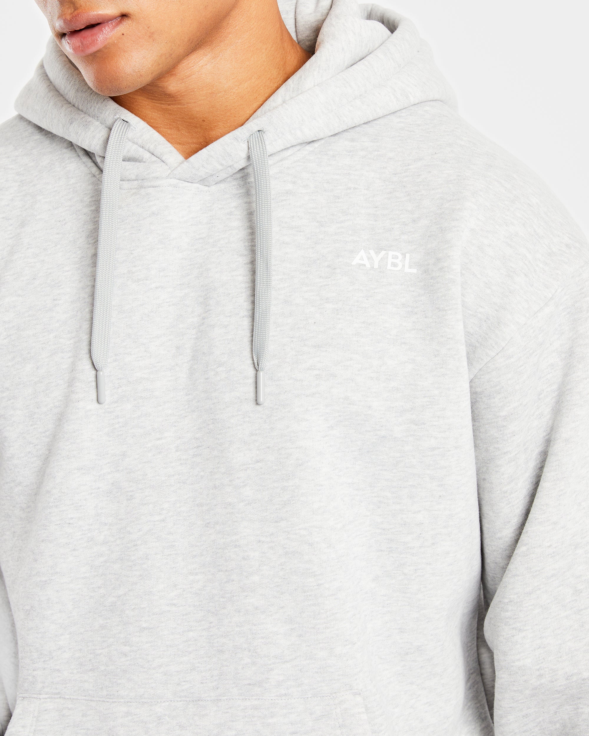 Essential Hoodie – Grau meliert