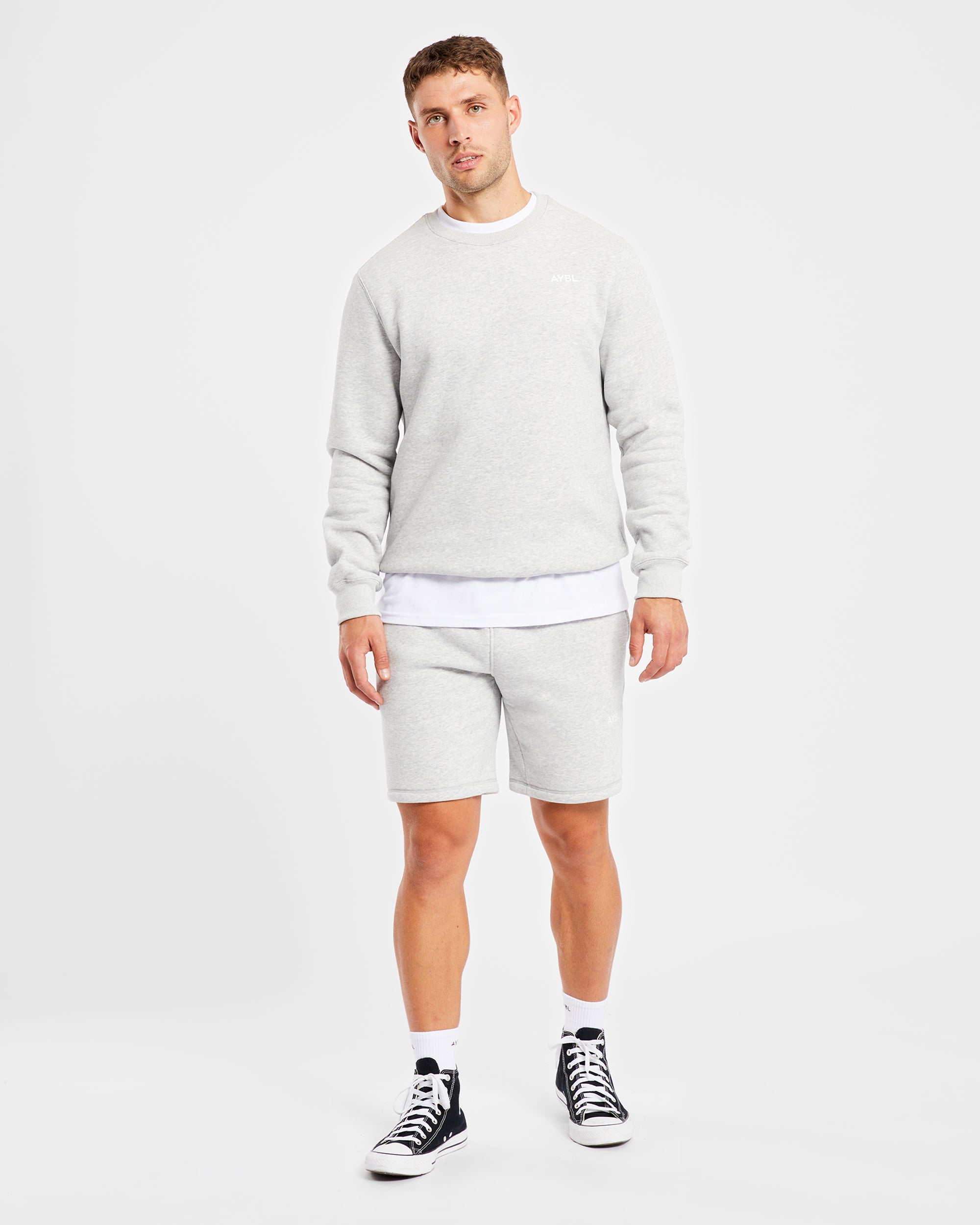 Essential 7" Shorts - Grey Marl