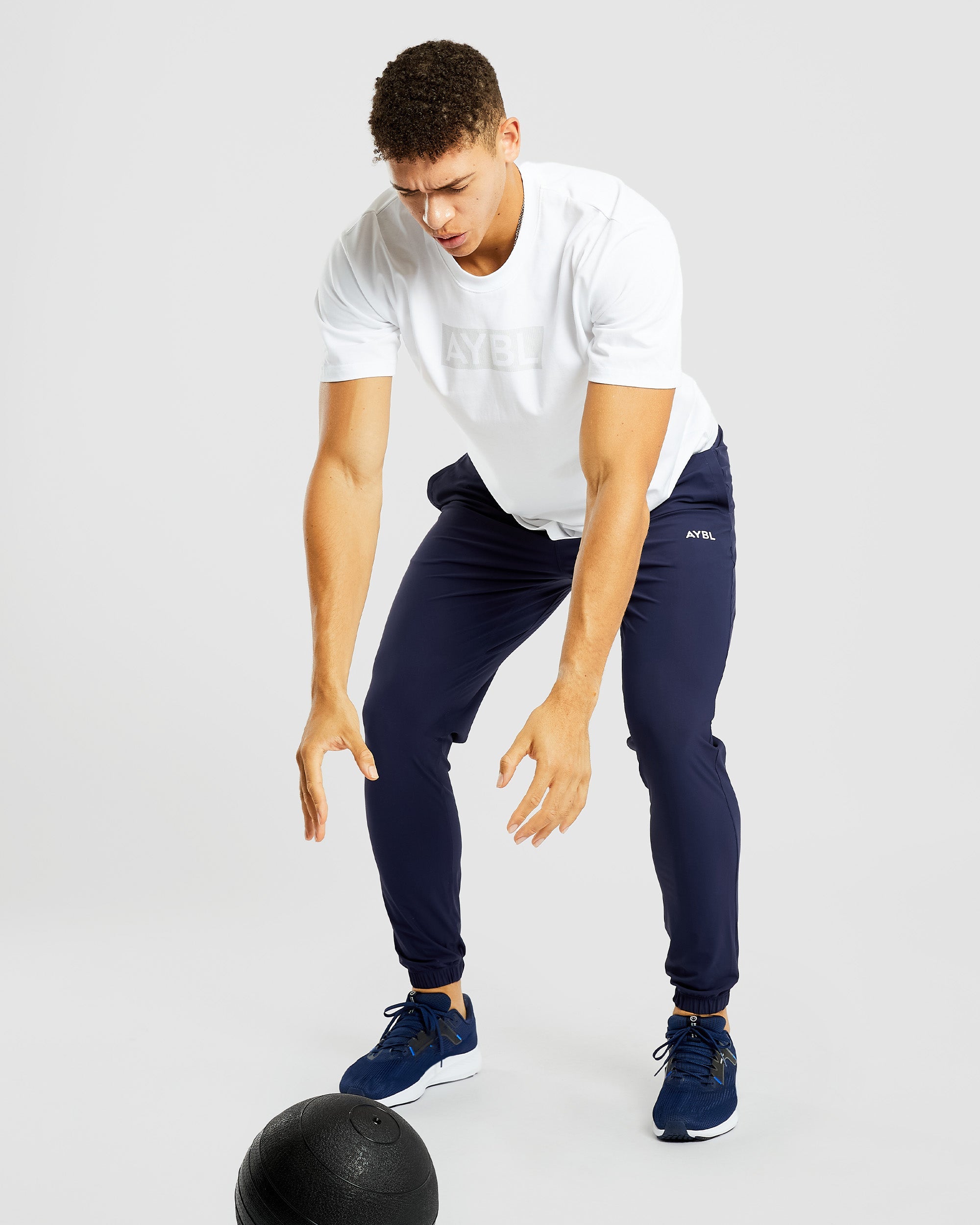 Ascend Cuff Jogger – Marineblau