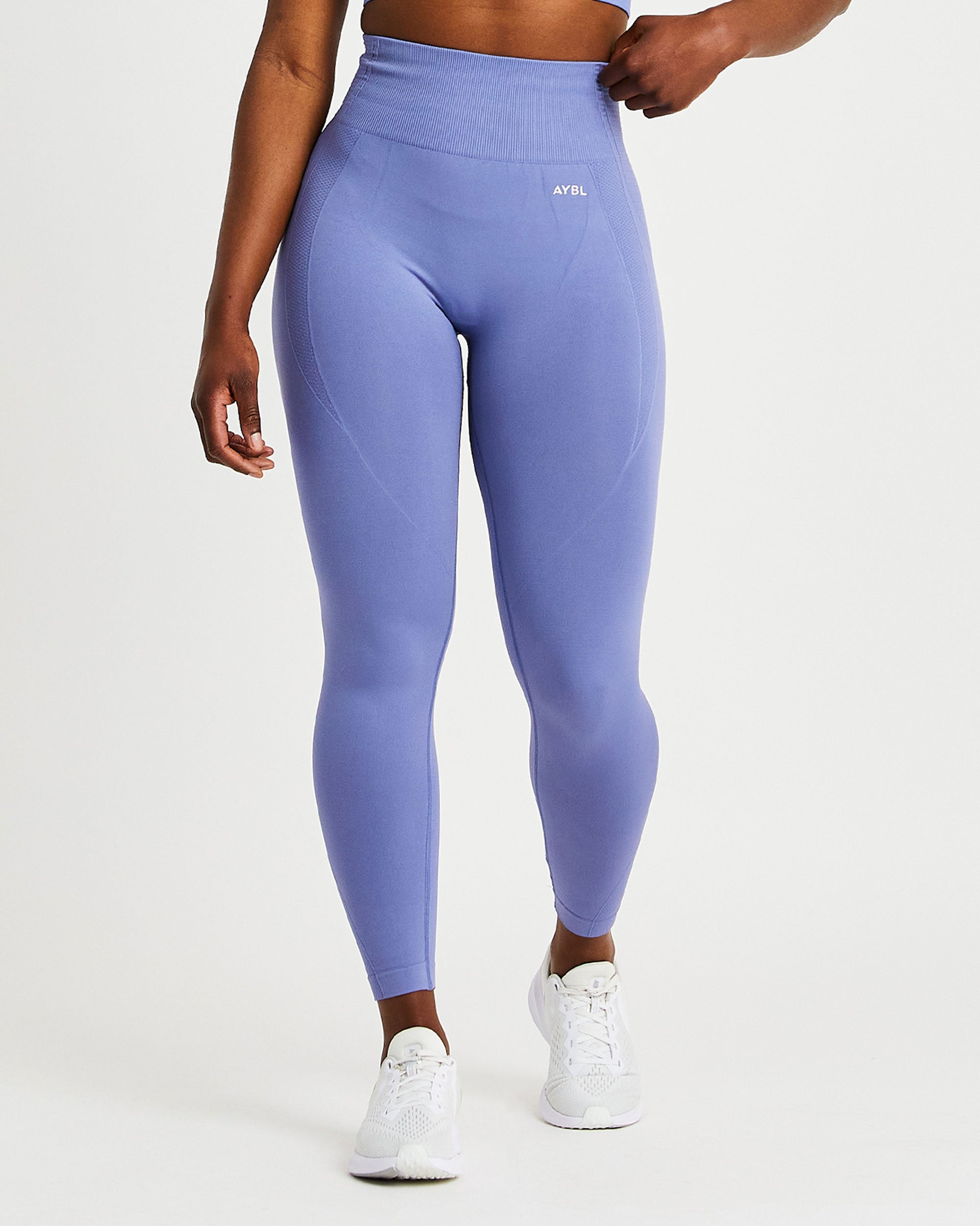 Balance V2 Nahtlose Leggings – Stahlblau