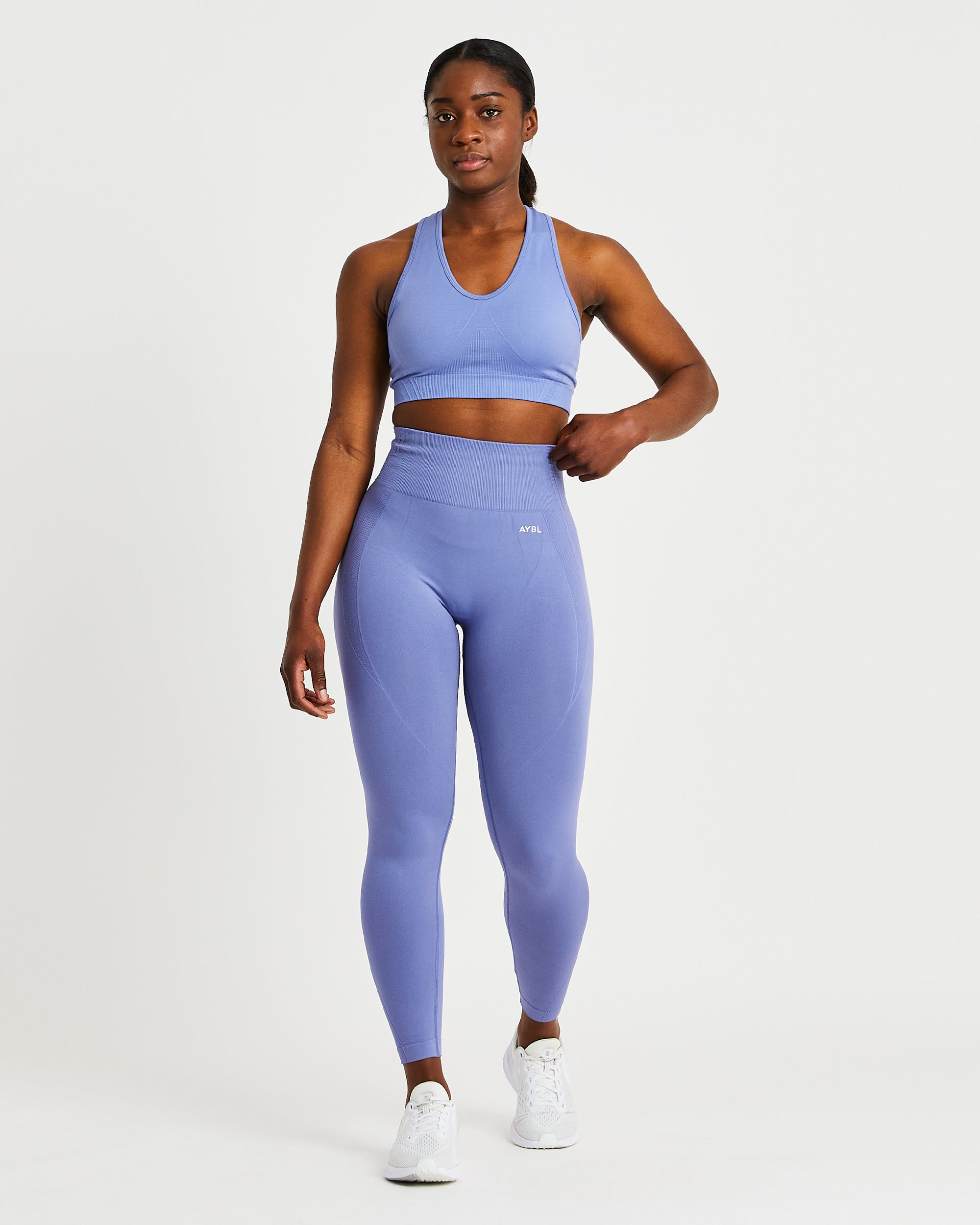 Legging sans couture Balance V2 - Bleu acier