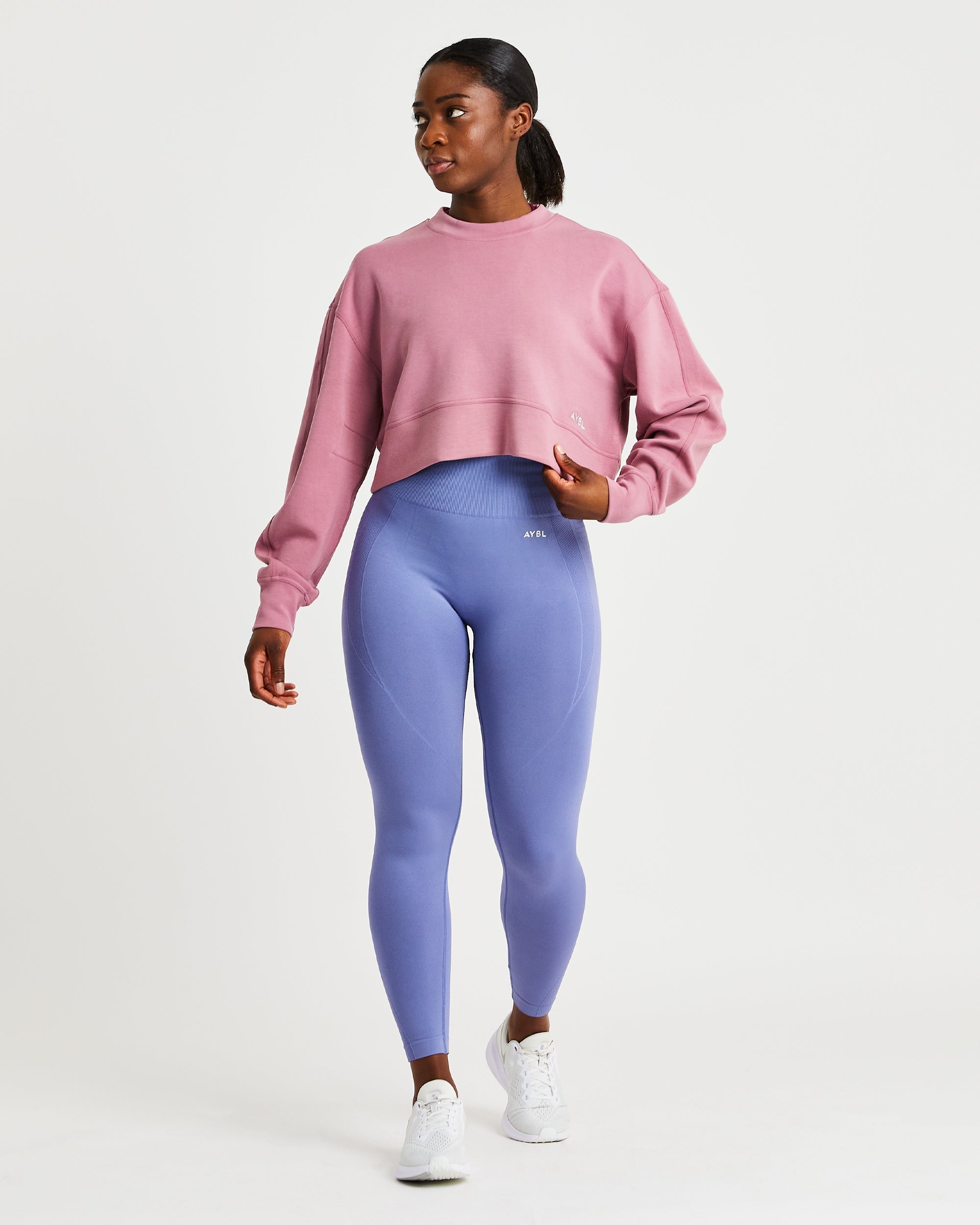 Balance V2 Nahtlose Leggings – Stahlblau