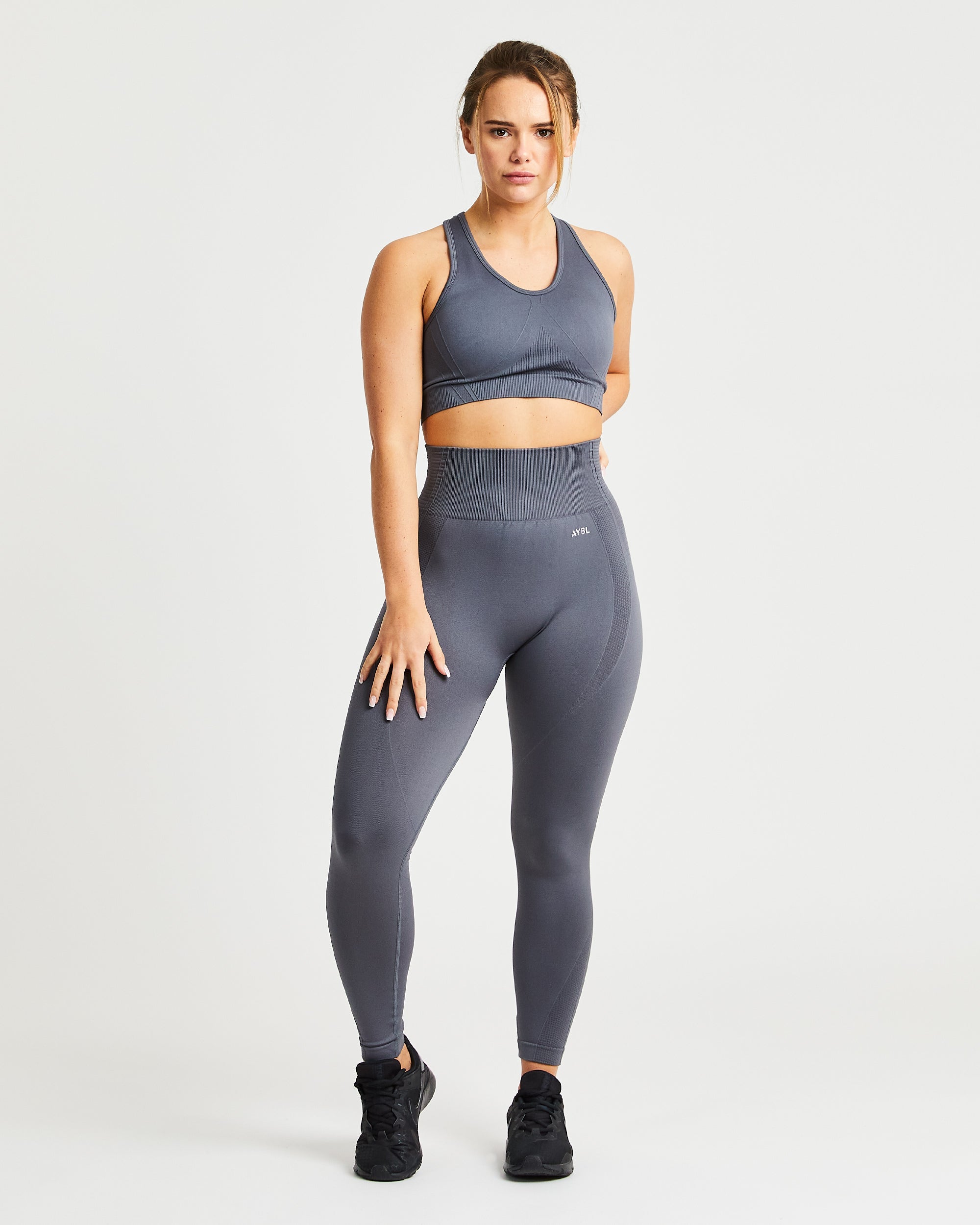 Legging sans couture Balance V2 - Castlerock Grey