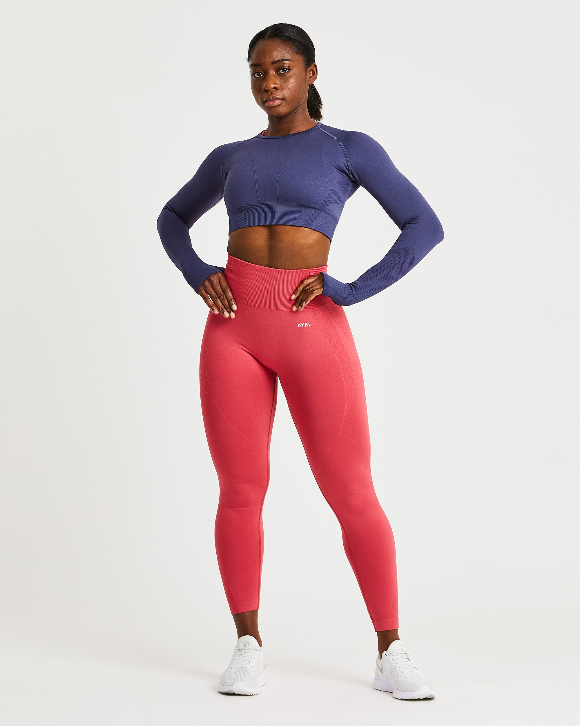 Legging sans couture Balance V2 - Rose poussiéreux