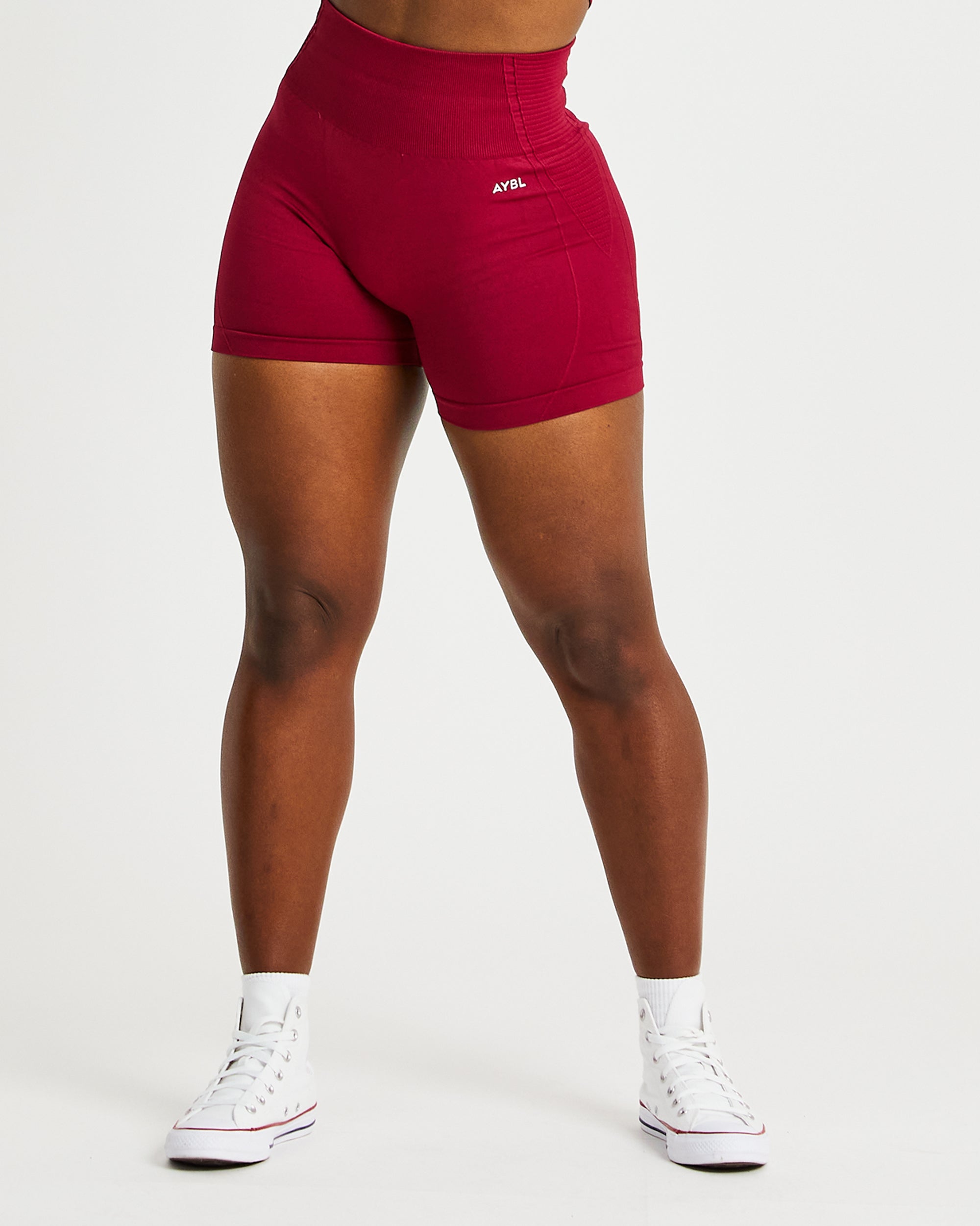 Balance V2 Nahtlose Shorts – Rumba Rot