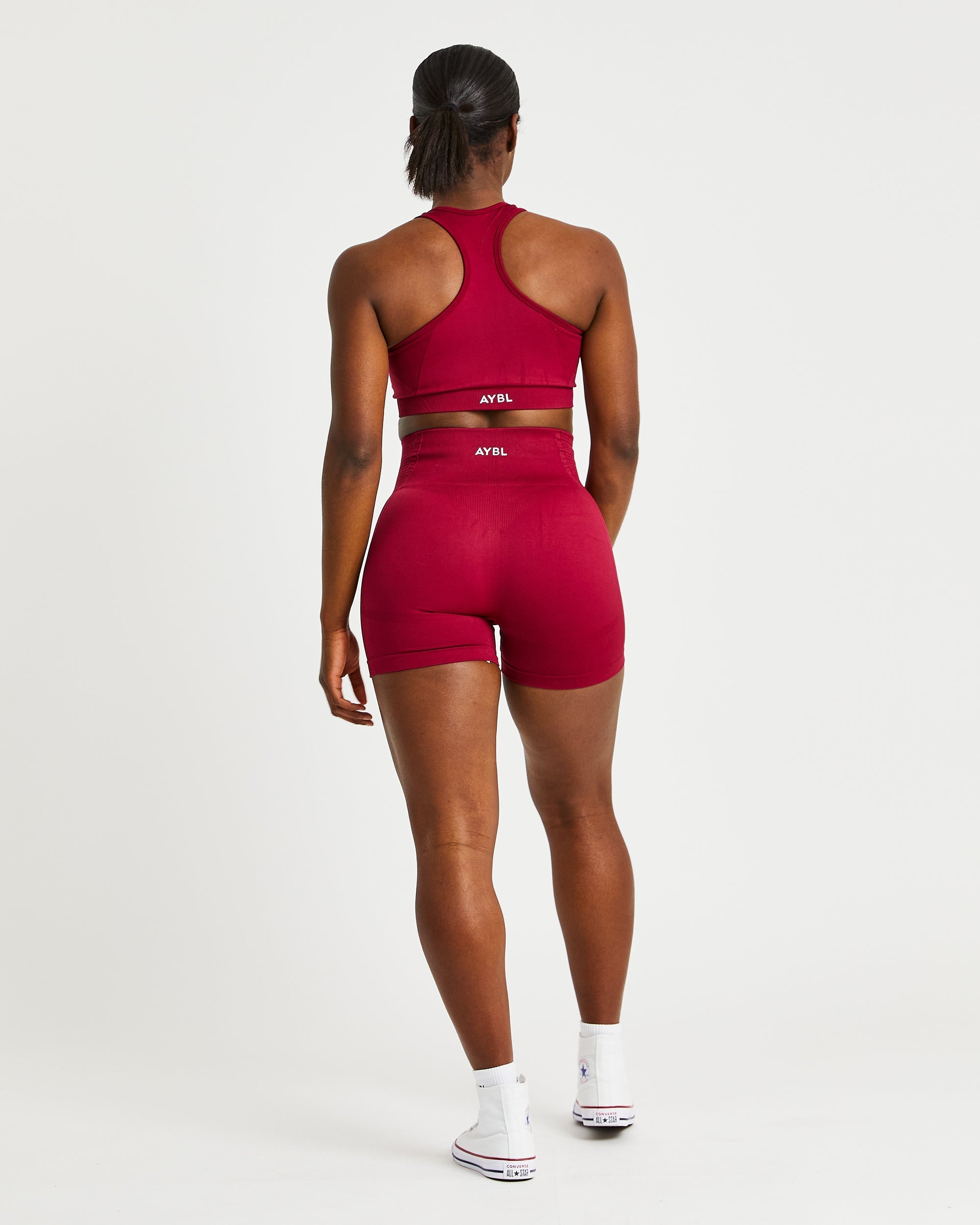 Balance V2 Nahtlose Shorts – Rumba Rot