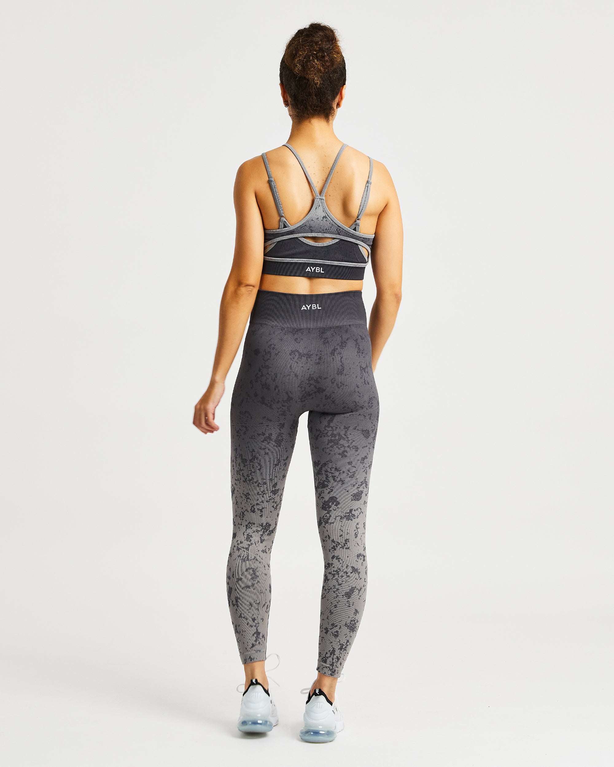 Flare Seamless Sports Bra - Grey