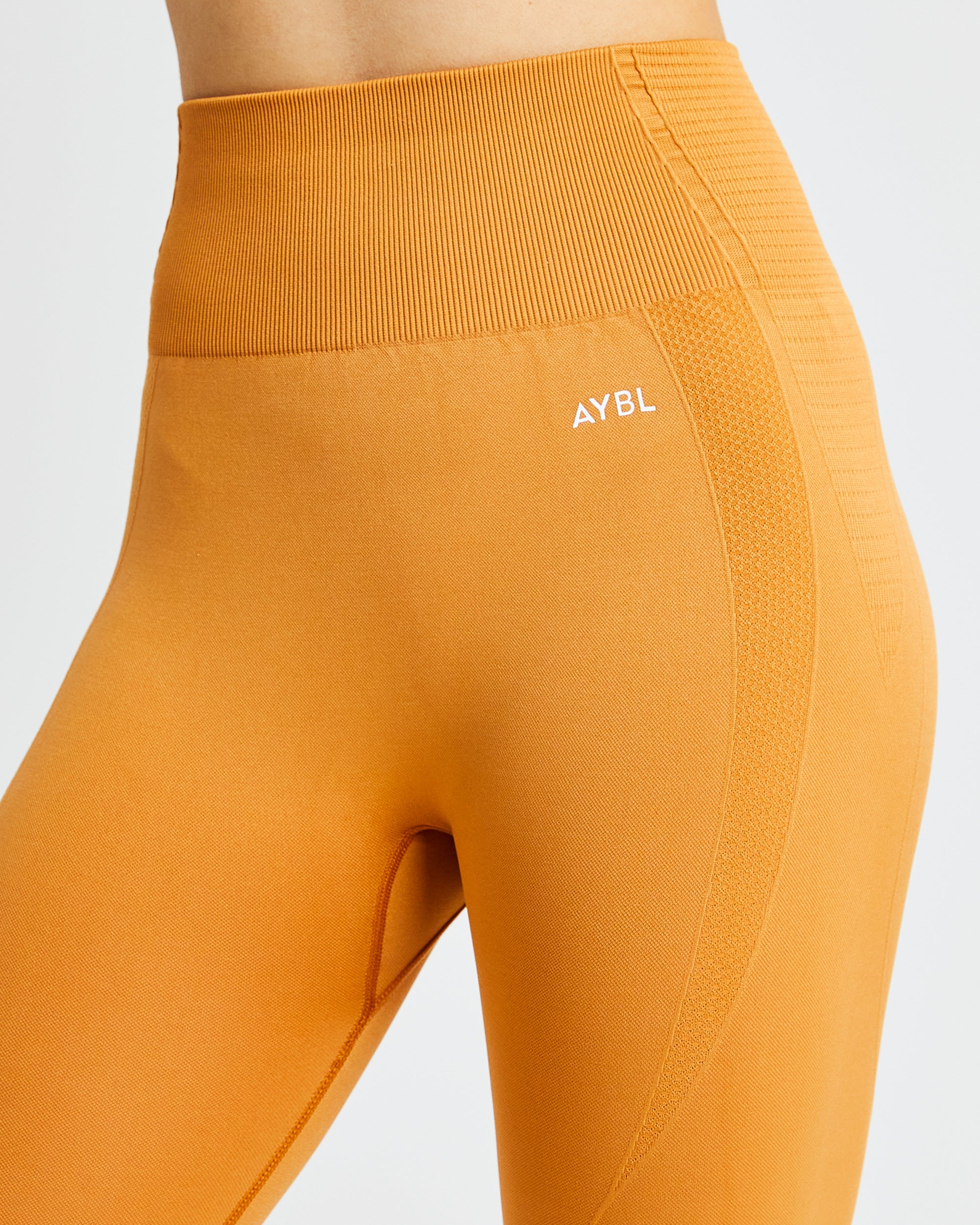 Legging sans couture Balance V2 - Orange épicé