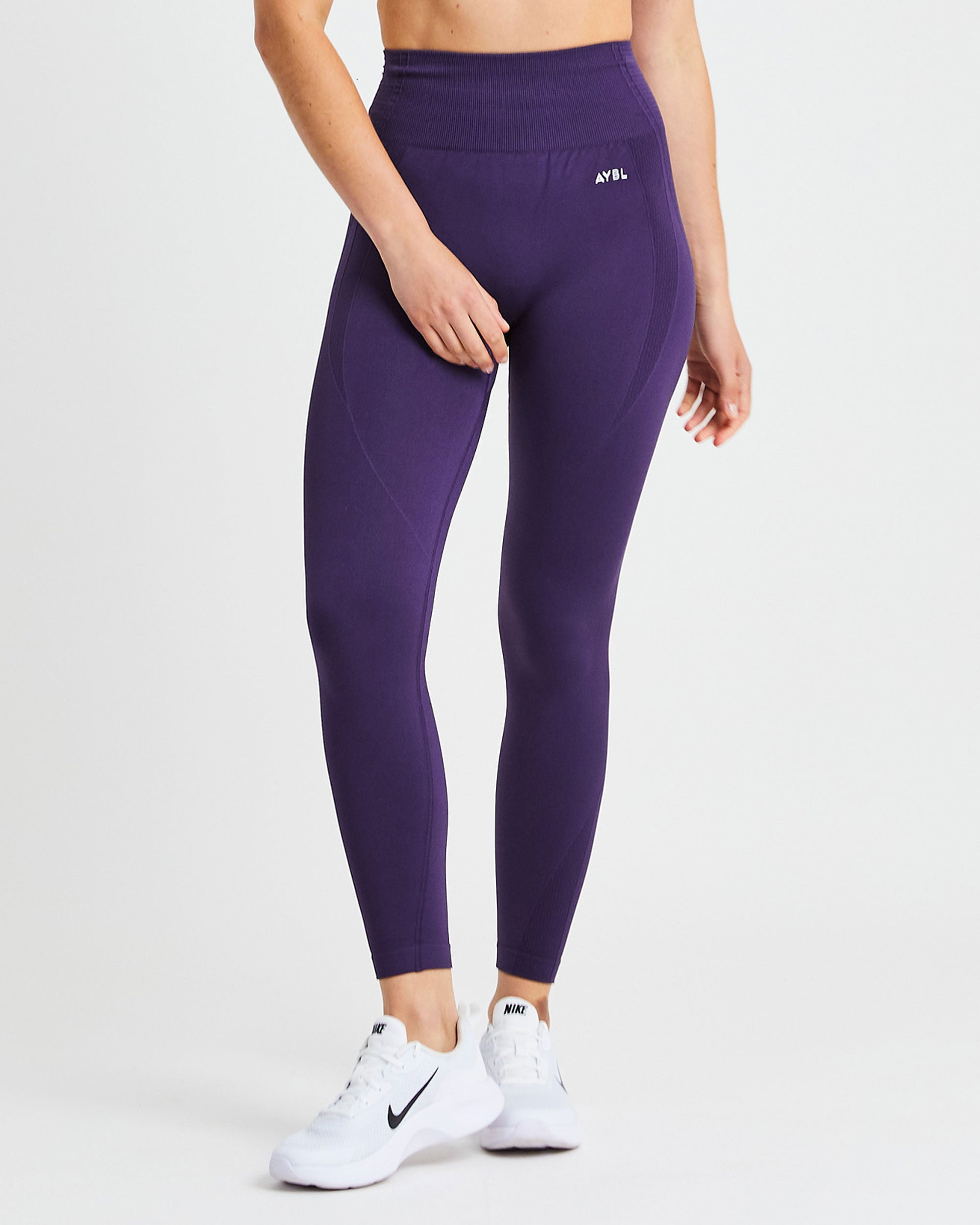 Balance V2 Nahtlose Leggings – Maulbeerviolett